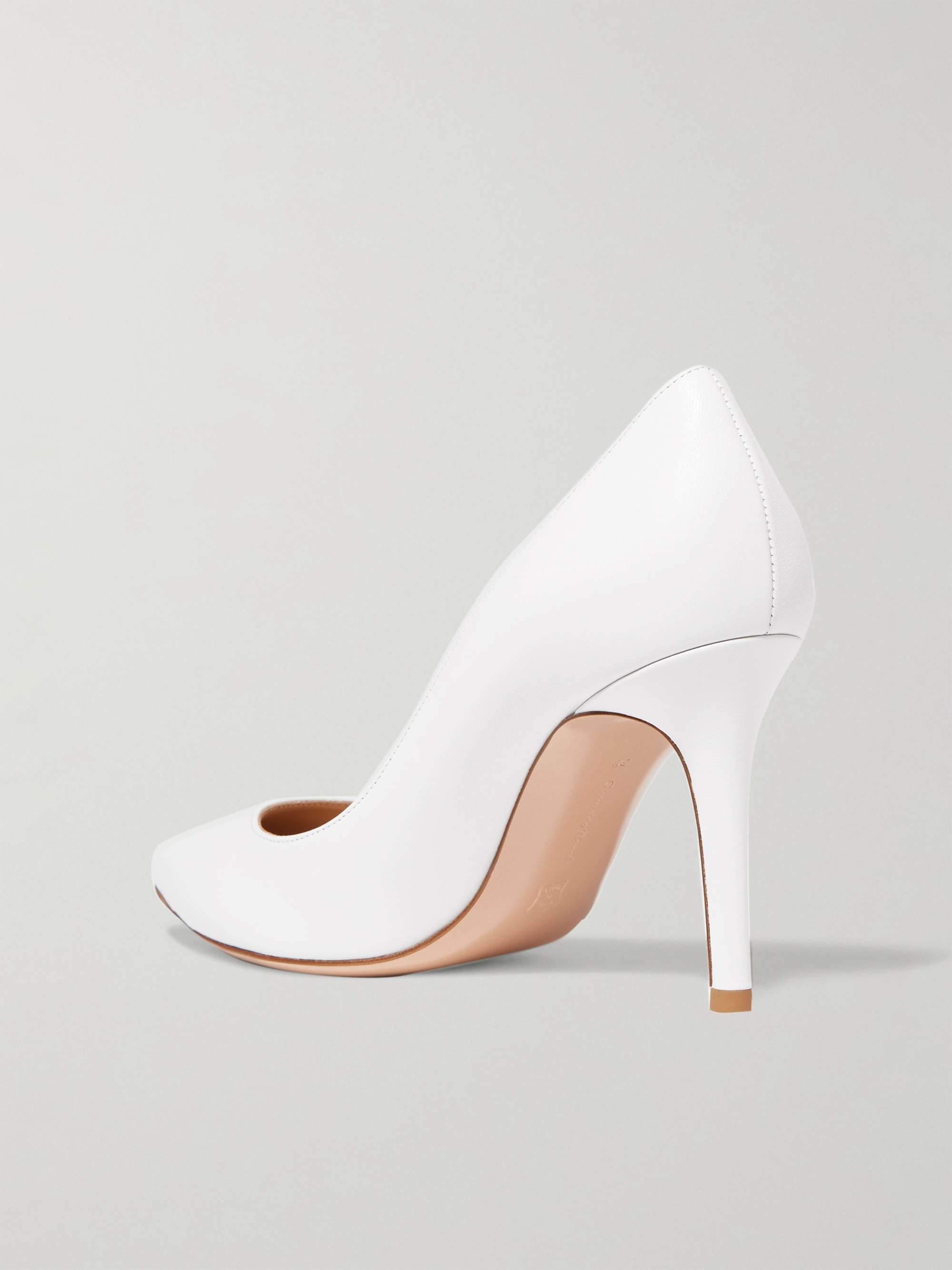 GIANVITO ROSSI 85 leather pumps