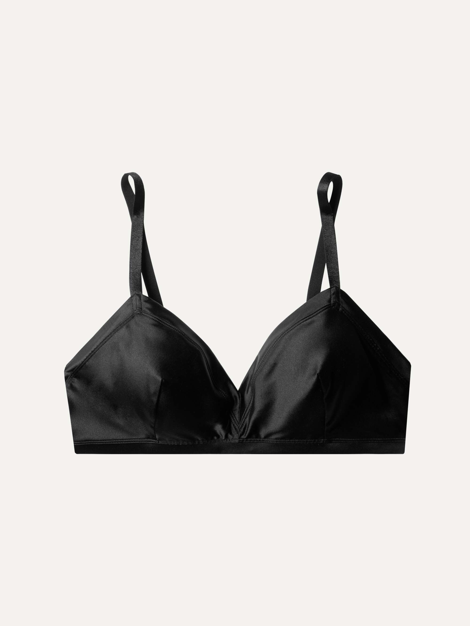 ERES Archange silk-blend satin soft-cup triangle bra | NET-A-PORTER