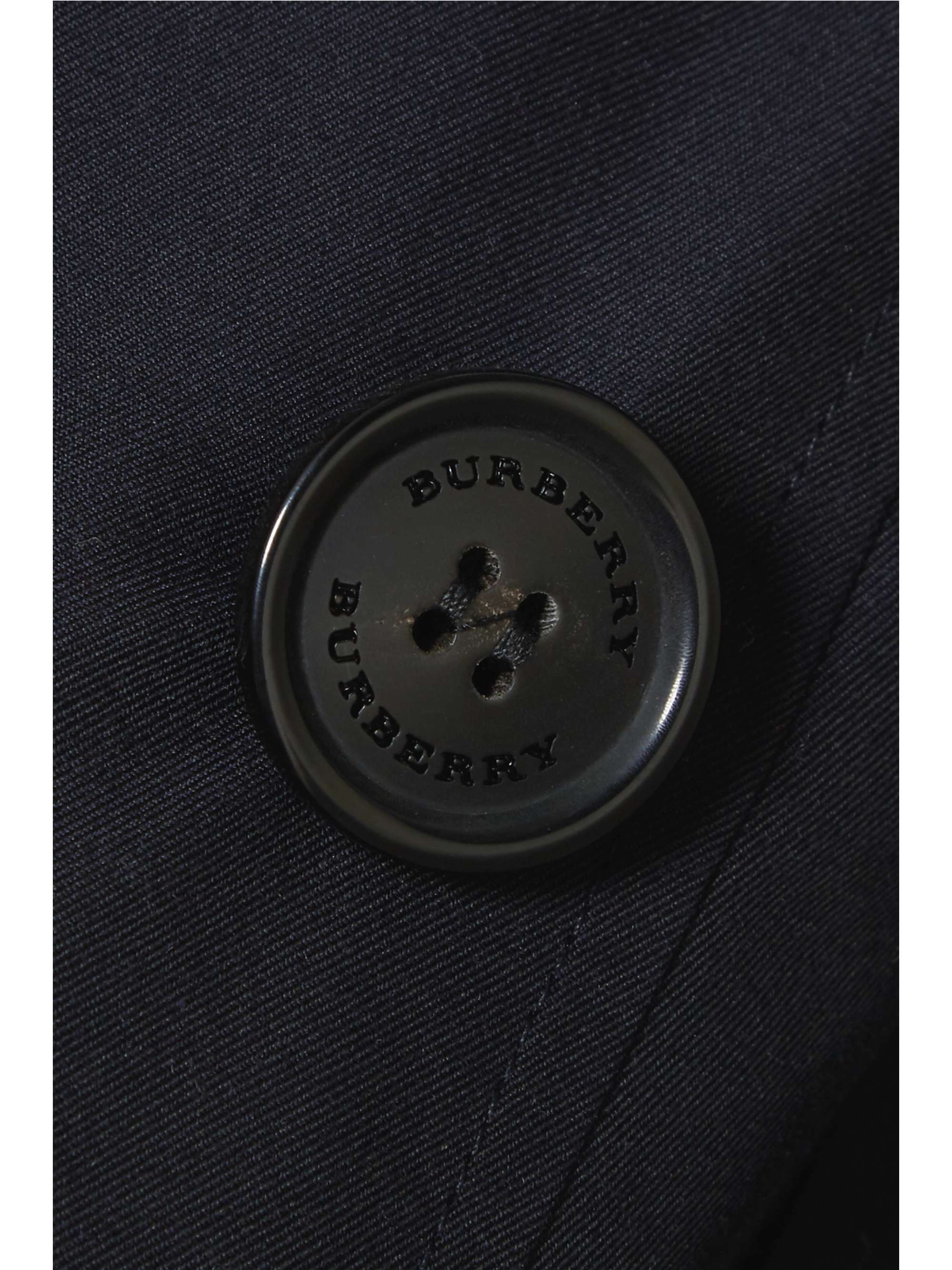 BURBERRY The Chelsea Long cotton-gabardine trench coat