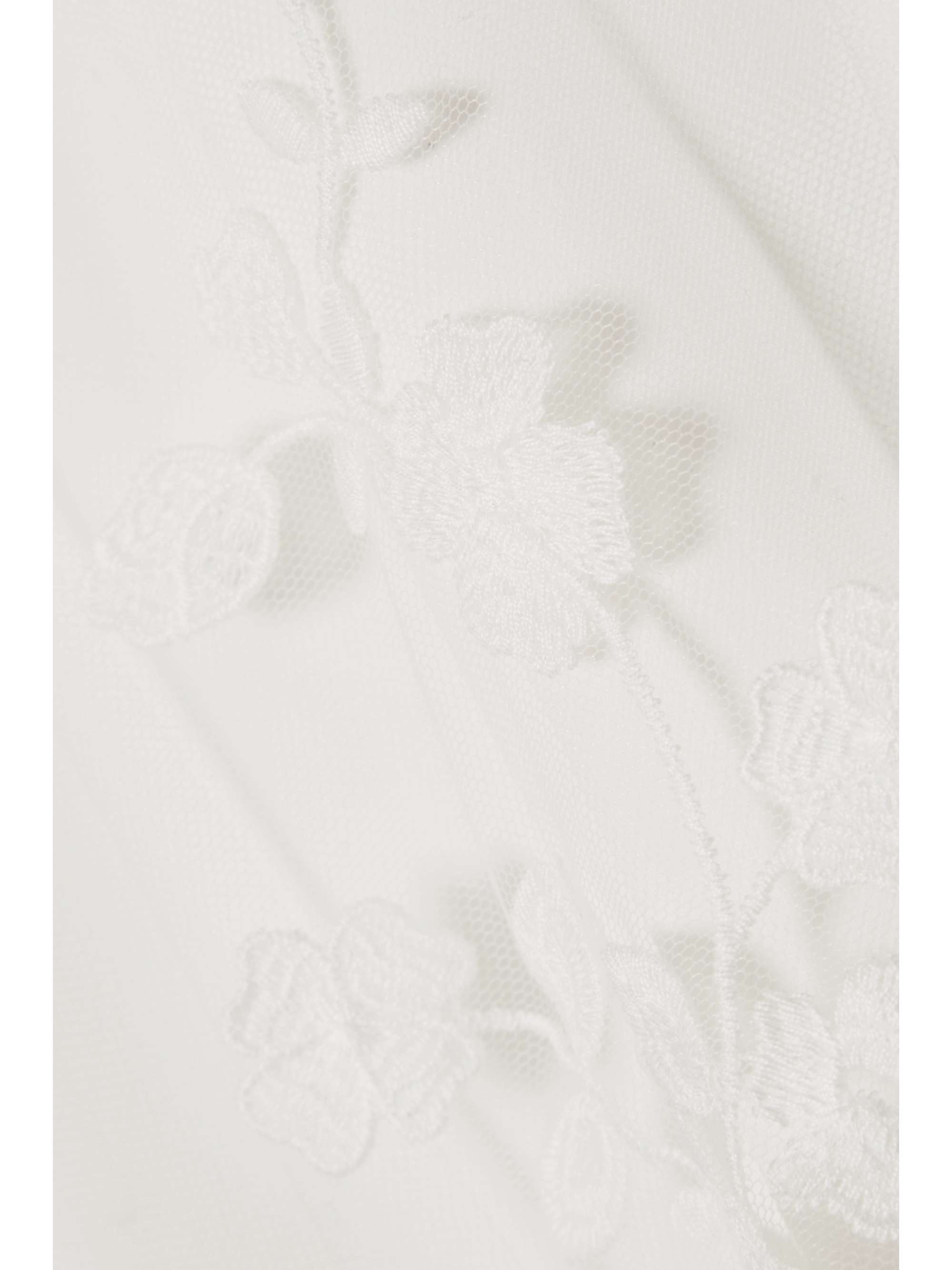 RIME ARODAKY Patsy lace-trimmed embroidered tulle and crepe jumpsuit