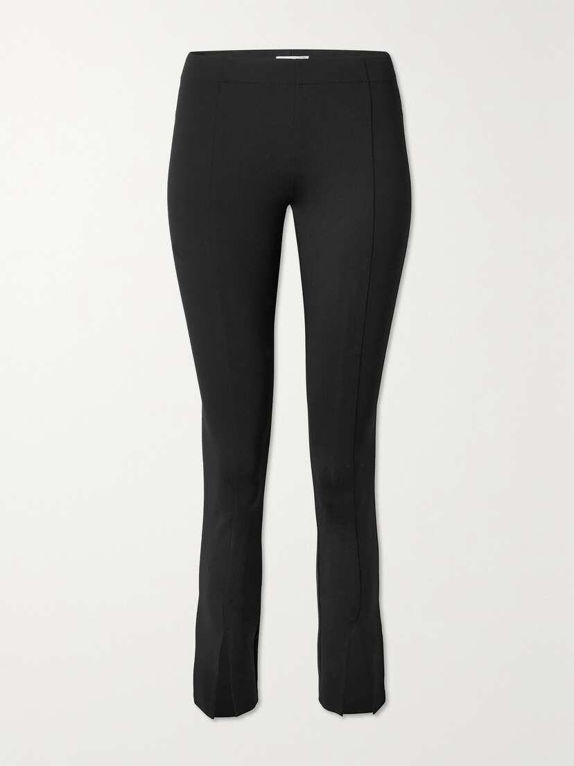 The Row Essentials Thilde Stretch-scuba Slim-leg Pants