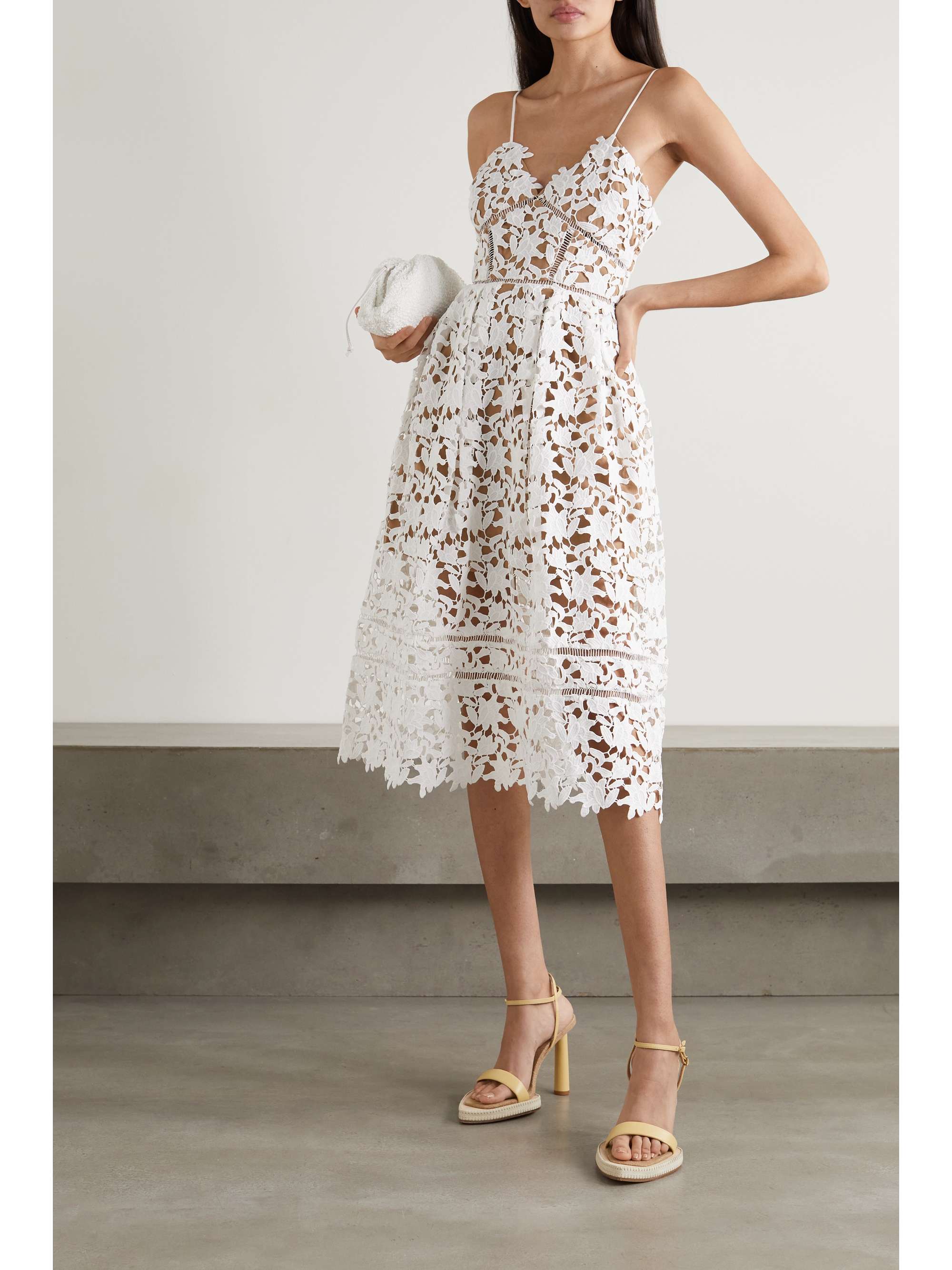 Azaelea guipure lace dress