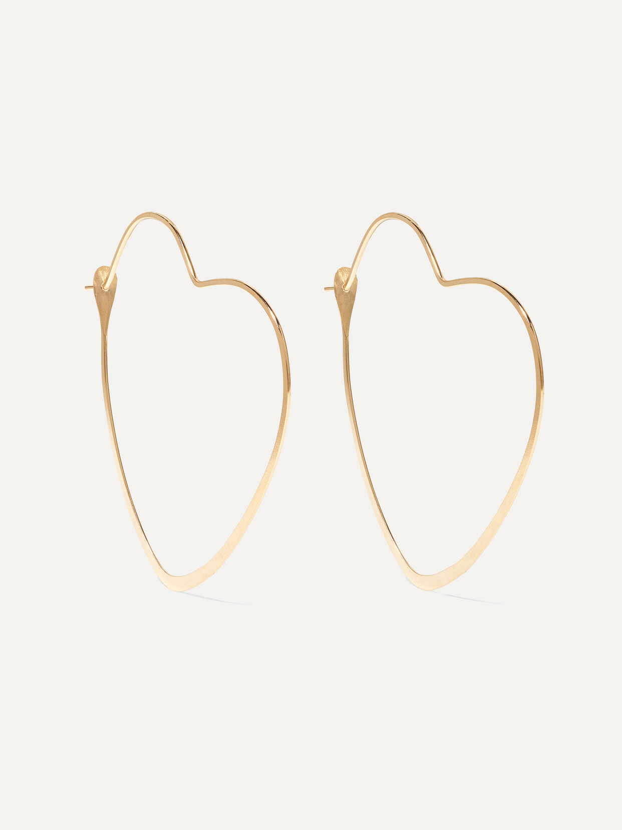 Melissa Joy Manning 14-karat Gold Hoop Earrings