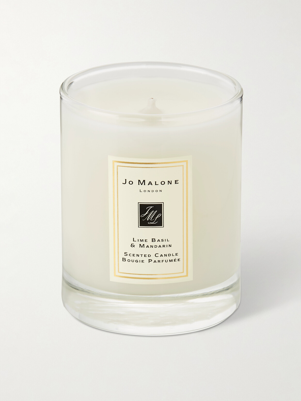 JO MALONE LONDON LIME BASIL & MANDARIN SCENTED TRAVEL CANDLE, 60G