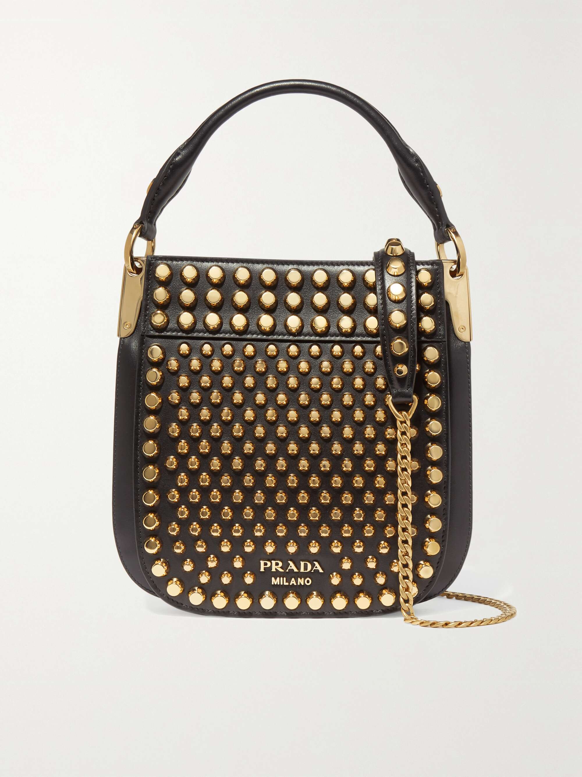 studded satchel