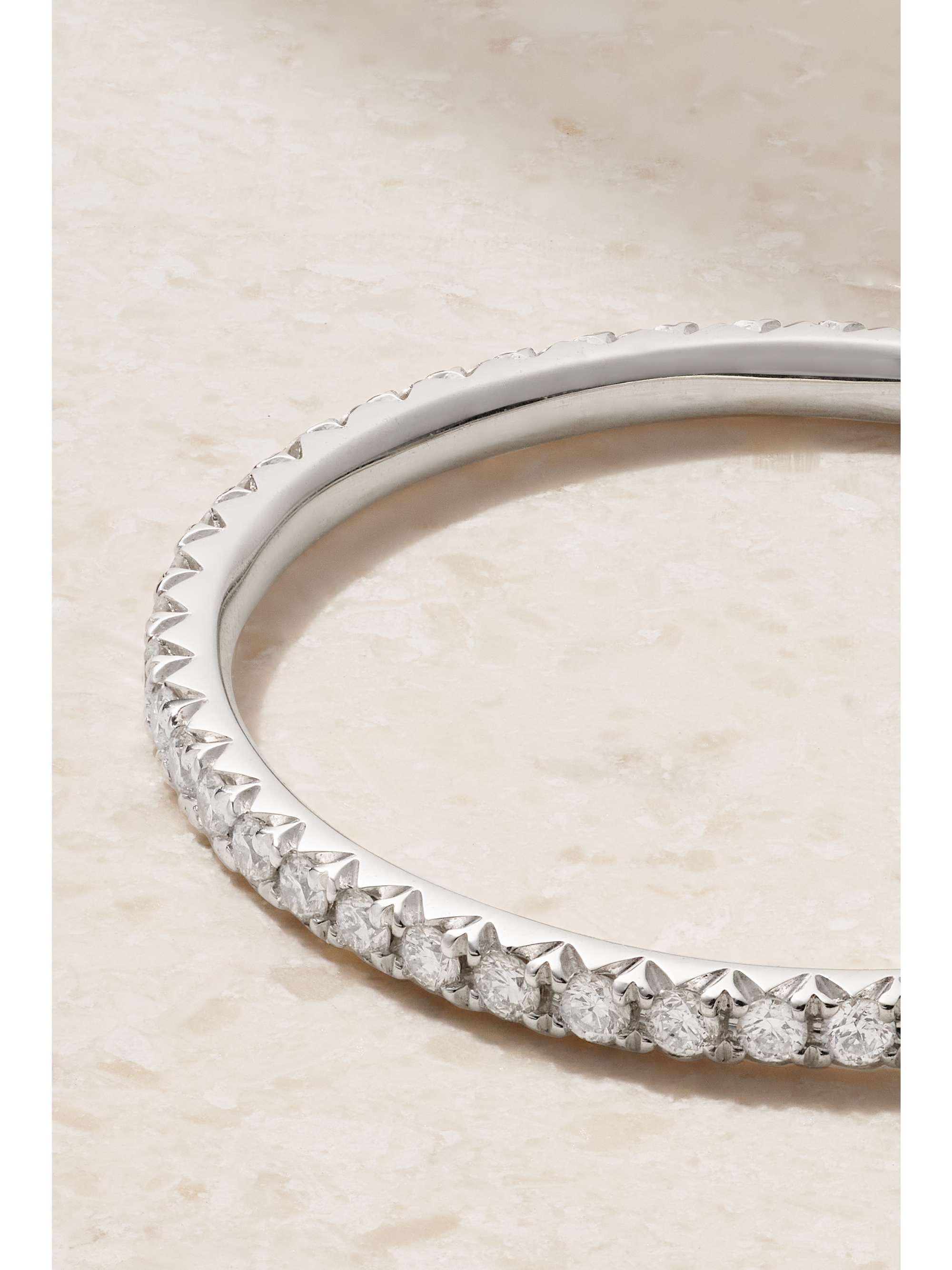 ANITA KO Eternity Ring aus 18 Karat Roségold mit Diamanten