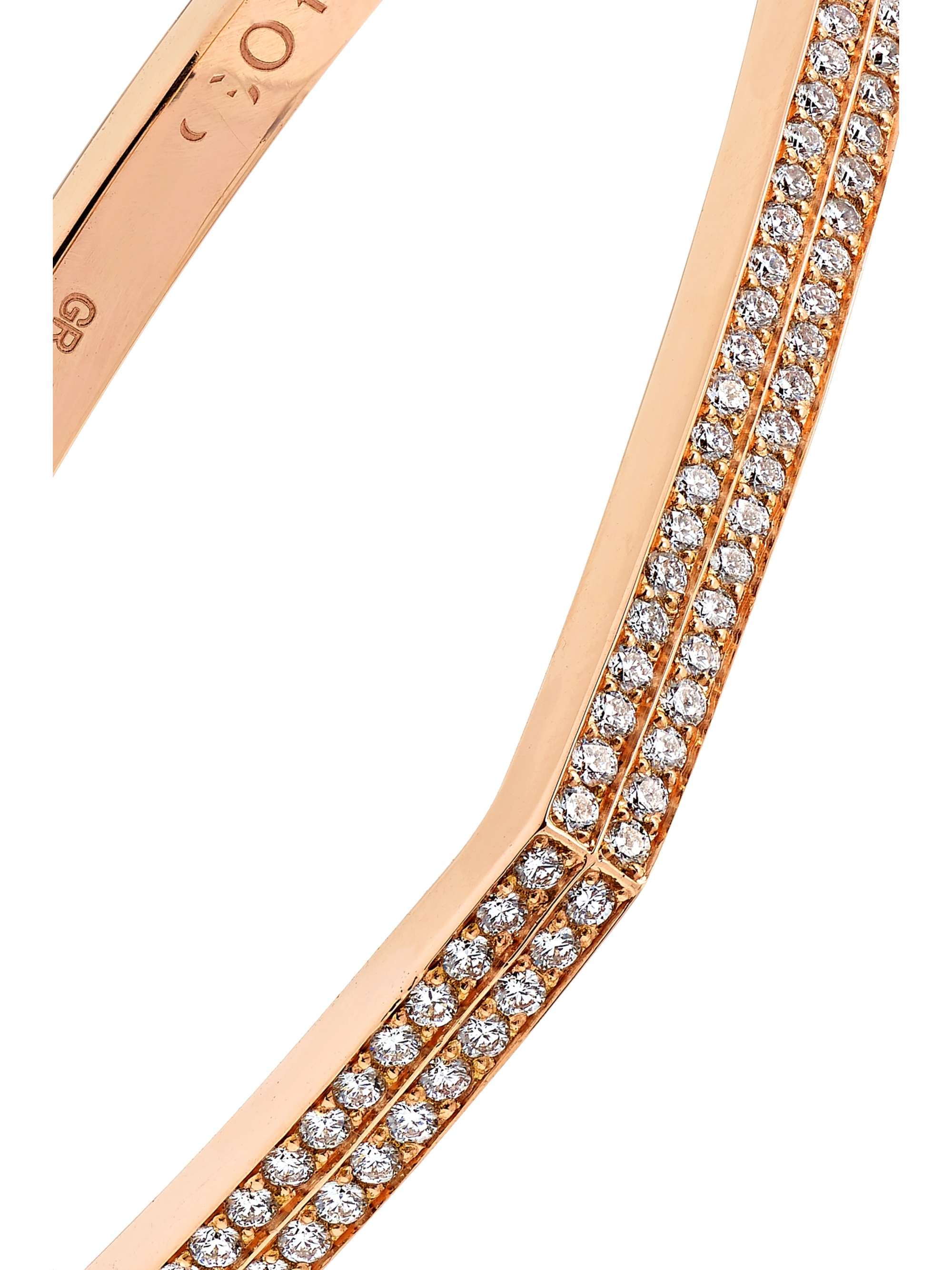 REPOSSI Antifer 18-karat rose gold diamond bracelet