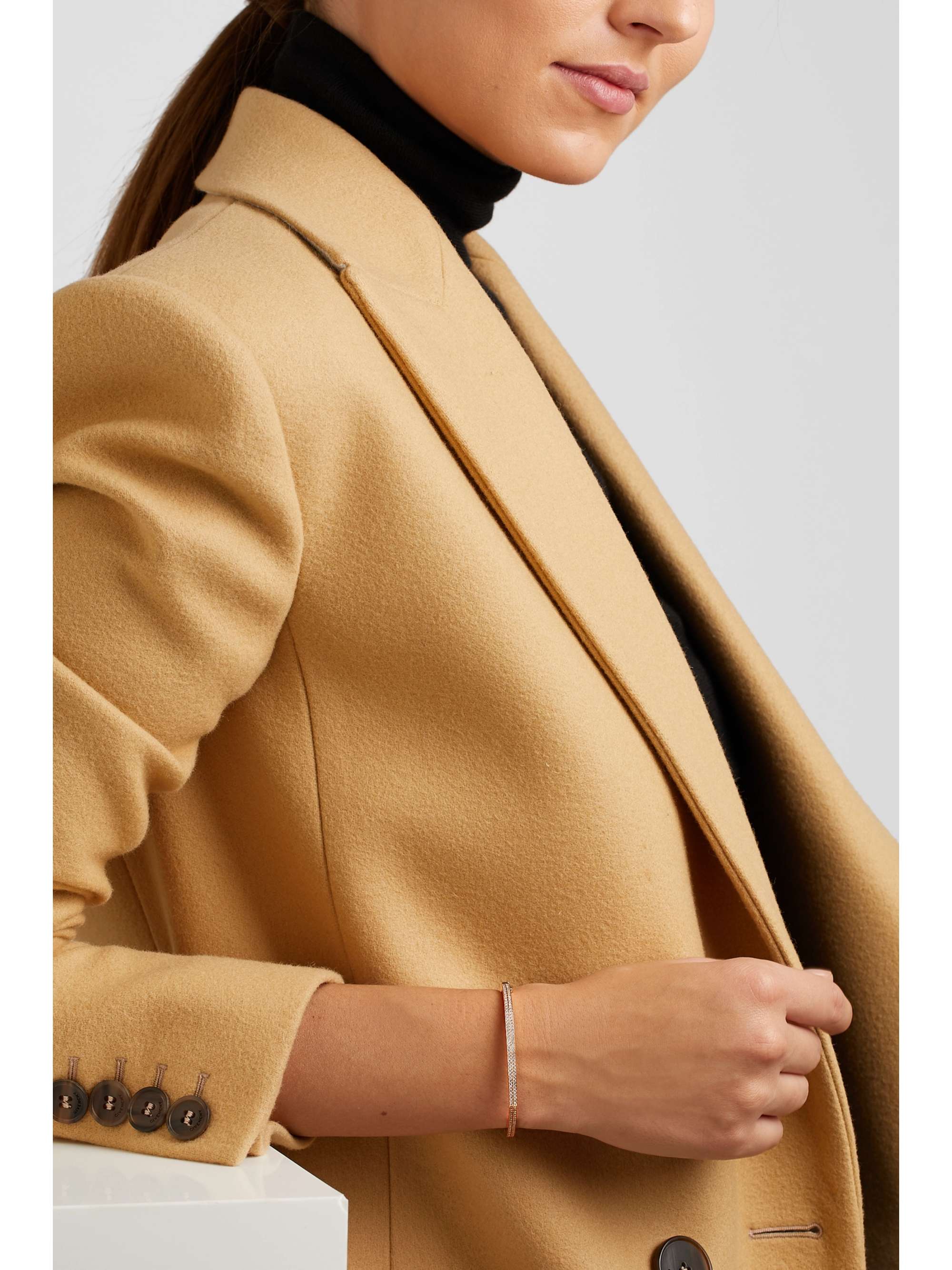 REPOSSI Antifer 18-karat rose gold diamond bracelet