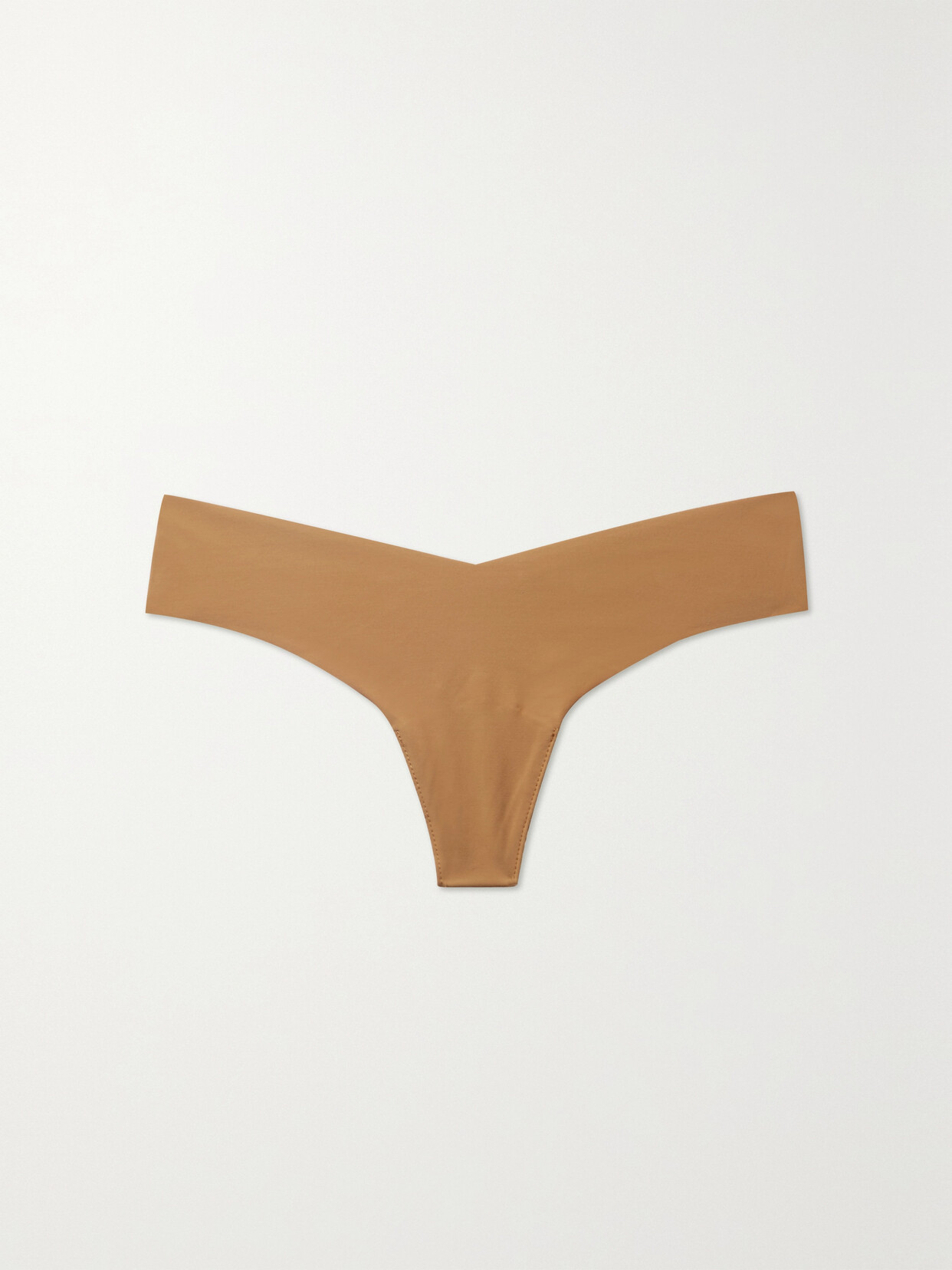 Commando Classic Microfibre Thong In Tan