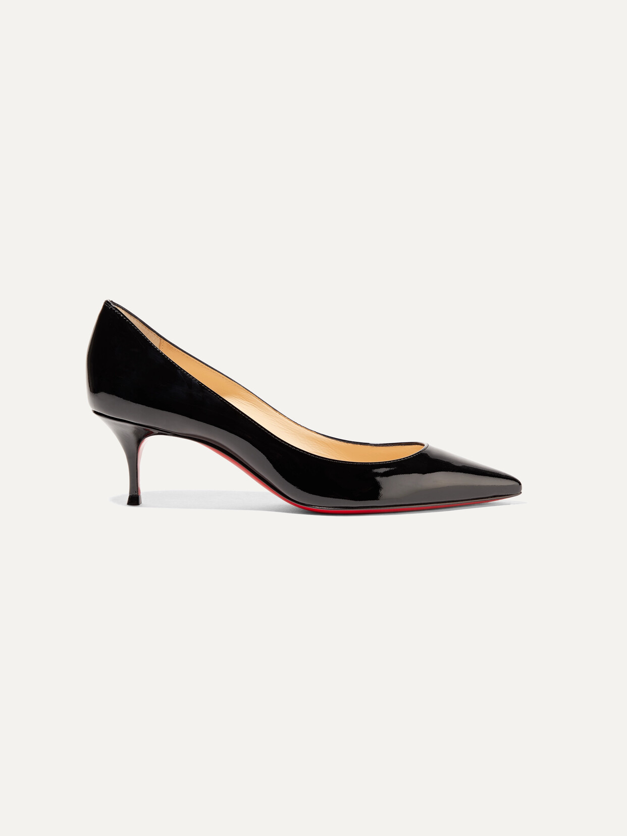 CHRISTIAN LOUBOUTIN PIGALLE FOLLIES 55 PATENT-LEATHER PUMPS