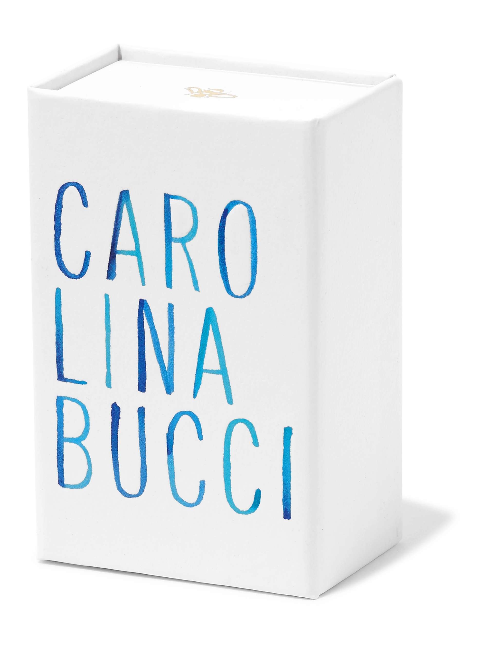 CAROLINA BUCCI Florentine 18-karat white gold hoop earrings