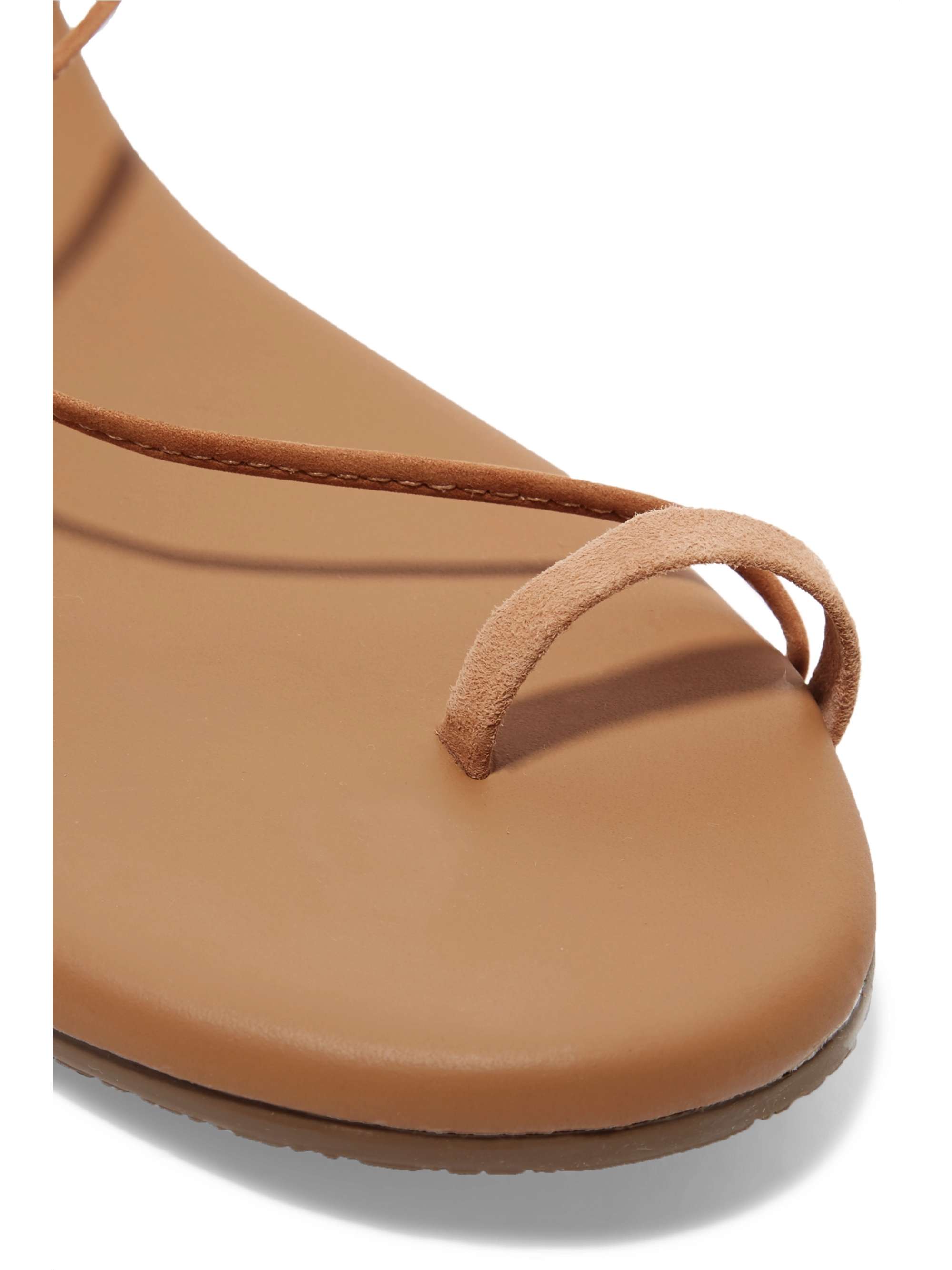 TKEES Jo suede and leather sandals