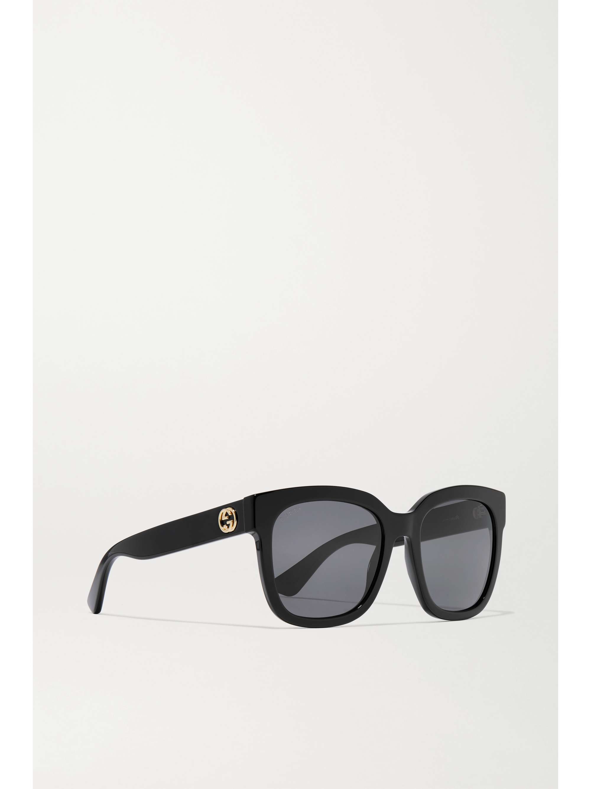 gucci sunglasses black frame
