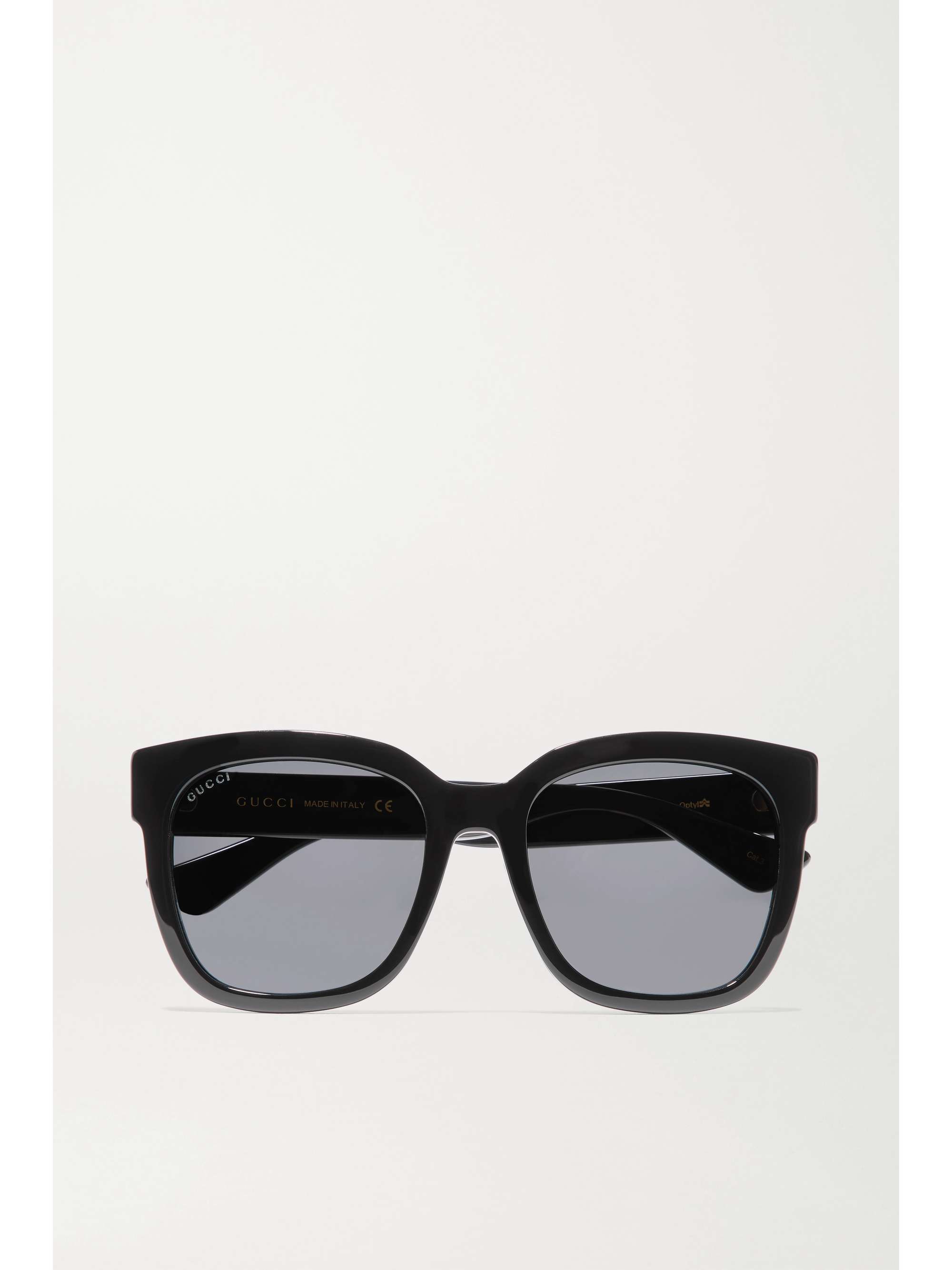 Black acetate | GUCCI EYEWEAR NET-A-PORTER