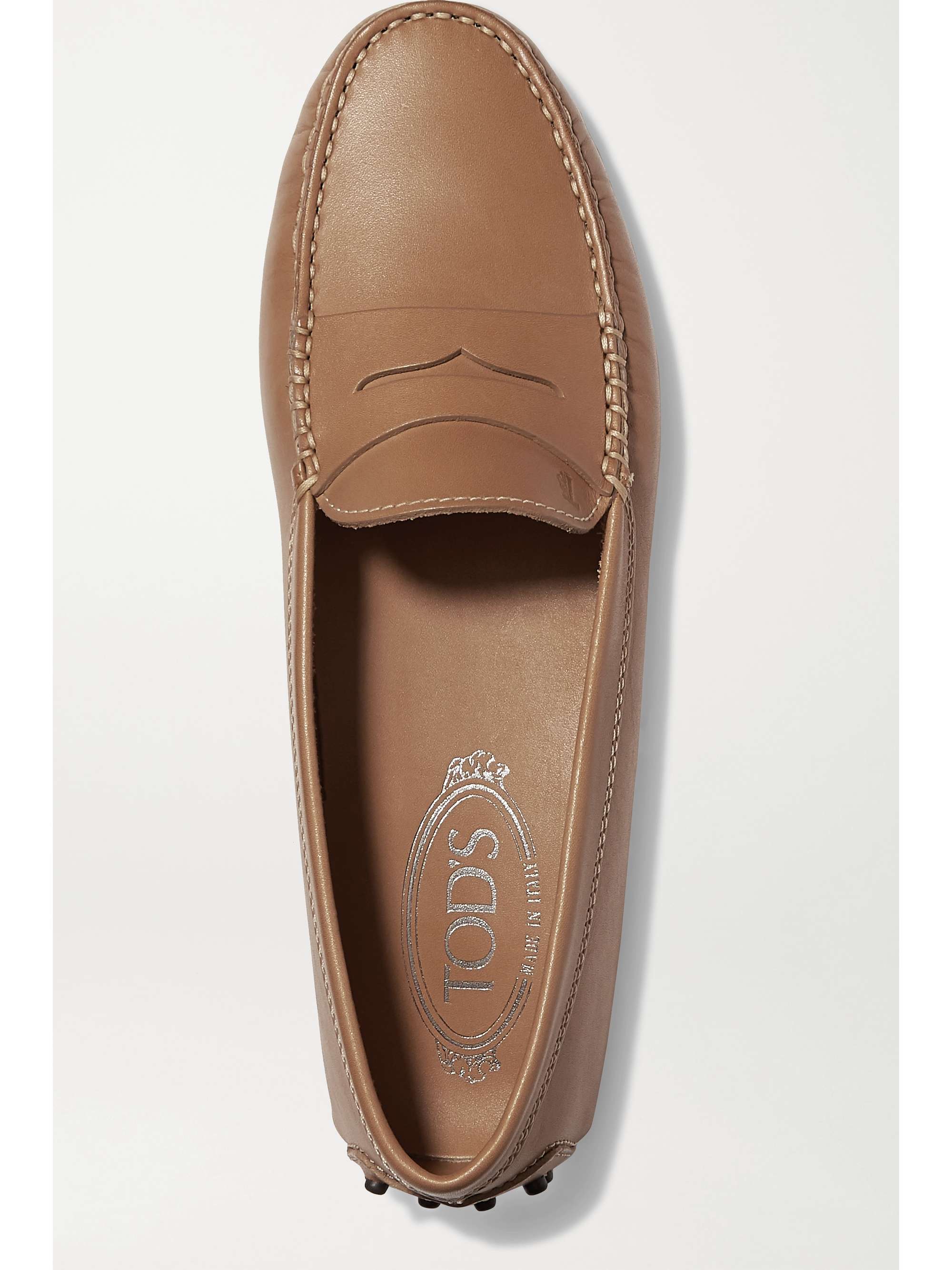 jurk Mok Inwoner TOD'S Gommino leather loafers | NET-A-PORTER