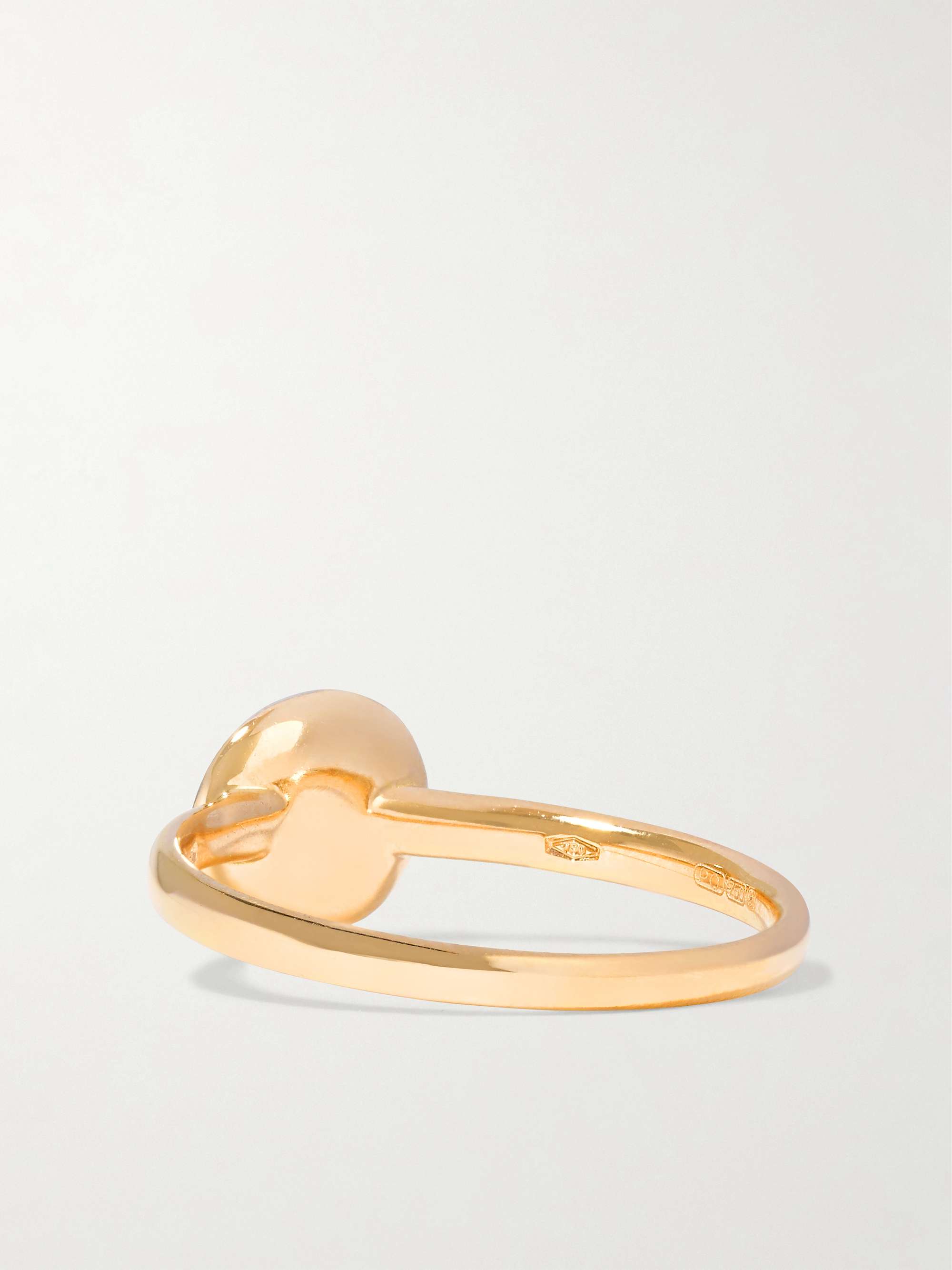 POMELLATO Sabbia 18-karat rose gold diamond ring