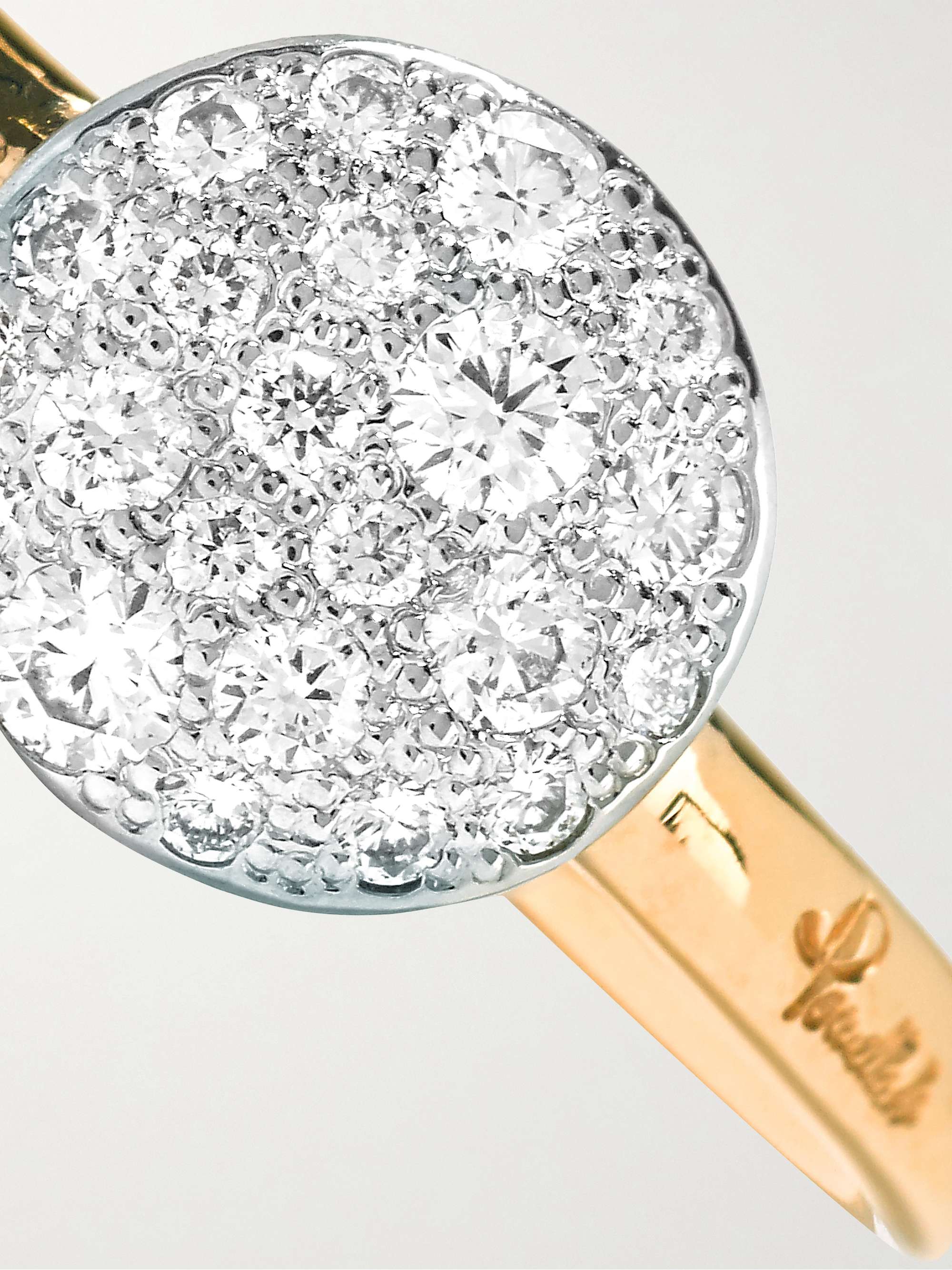 POMELLATO Sabbia 18-karat rose gold diamond ring