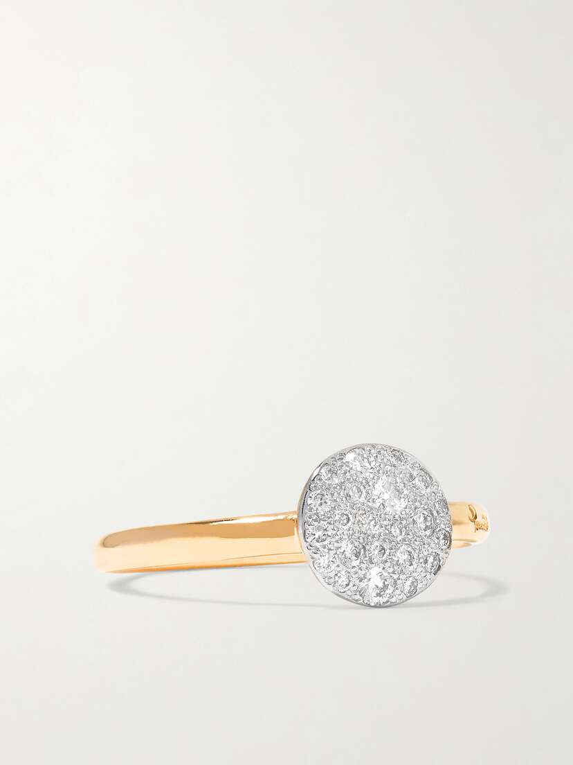 Pomellato Sabbia 18-karat Rose Gold Diamond Ring
