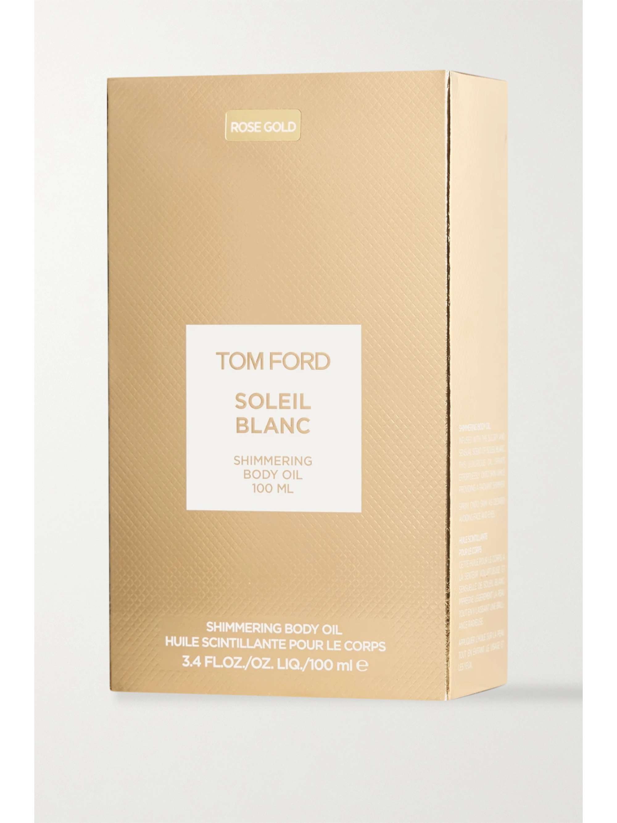 TOM FORD BEAUTY Soleil Blanc Shimmering Rose Gold Body Oil, 100ml |  NET-A-PORTER