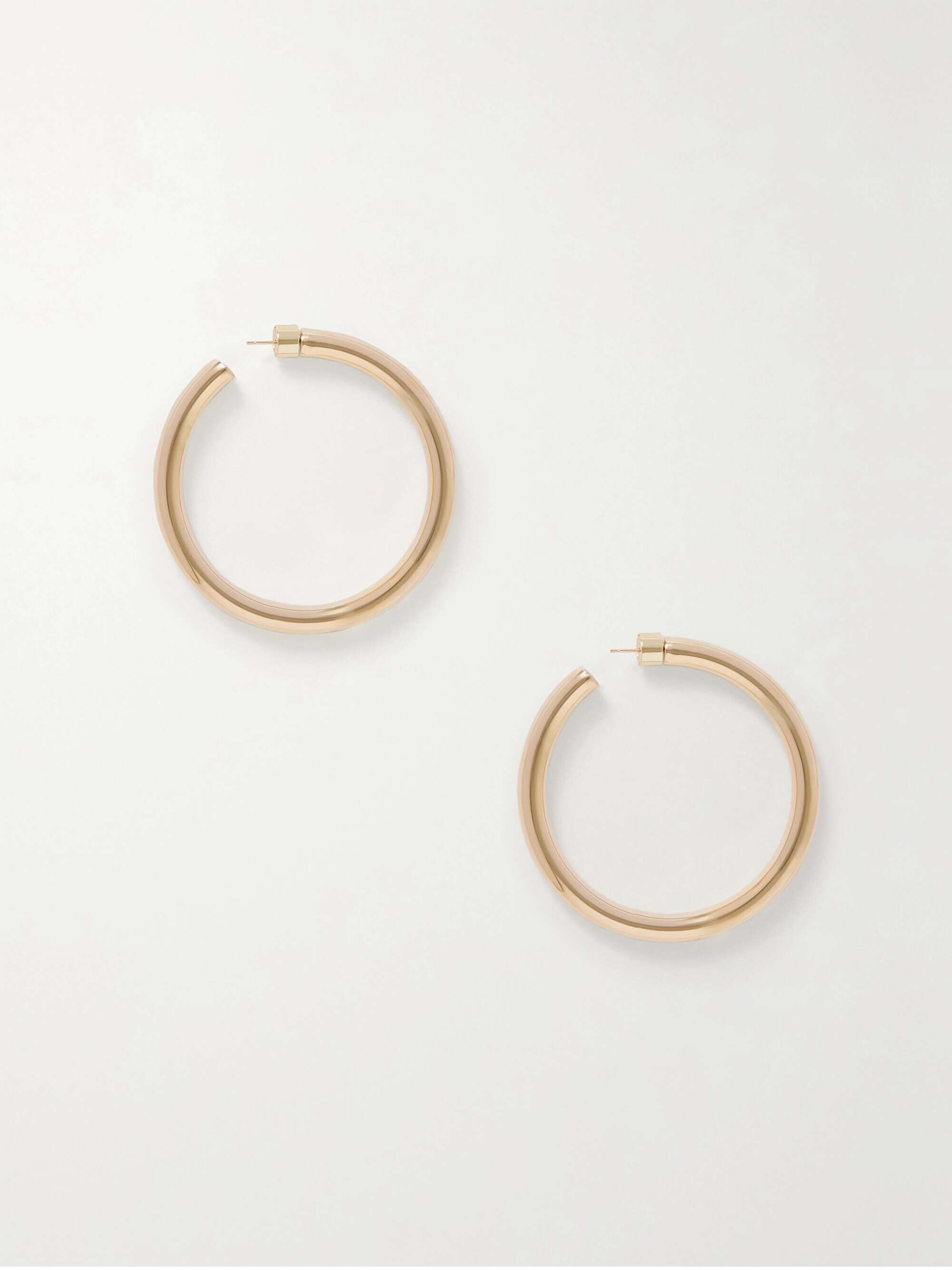 Gold Plated Hoop Earrings