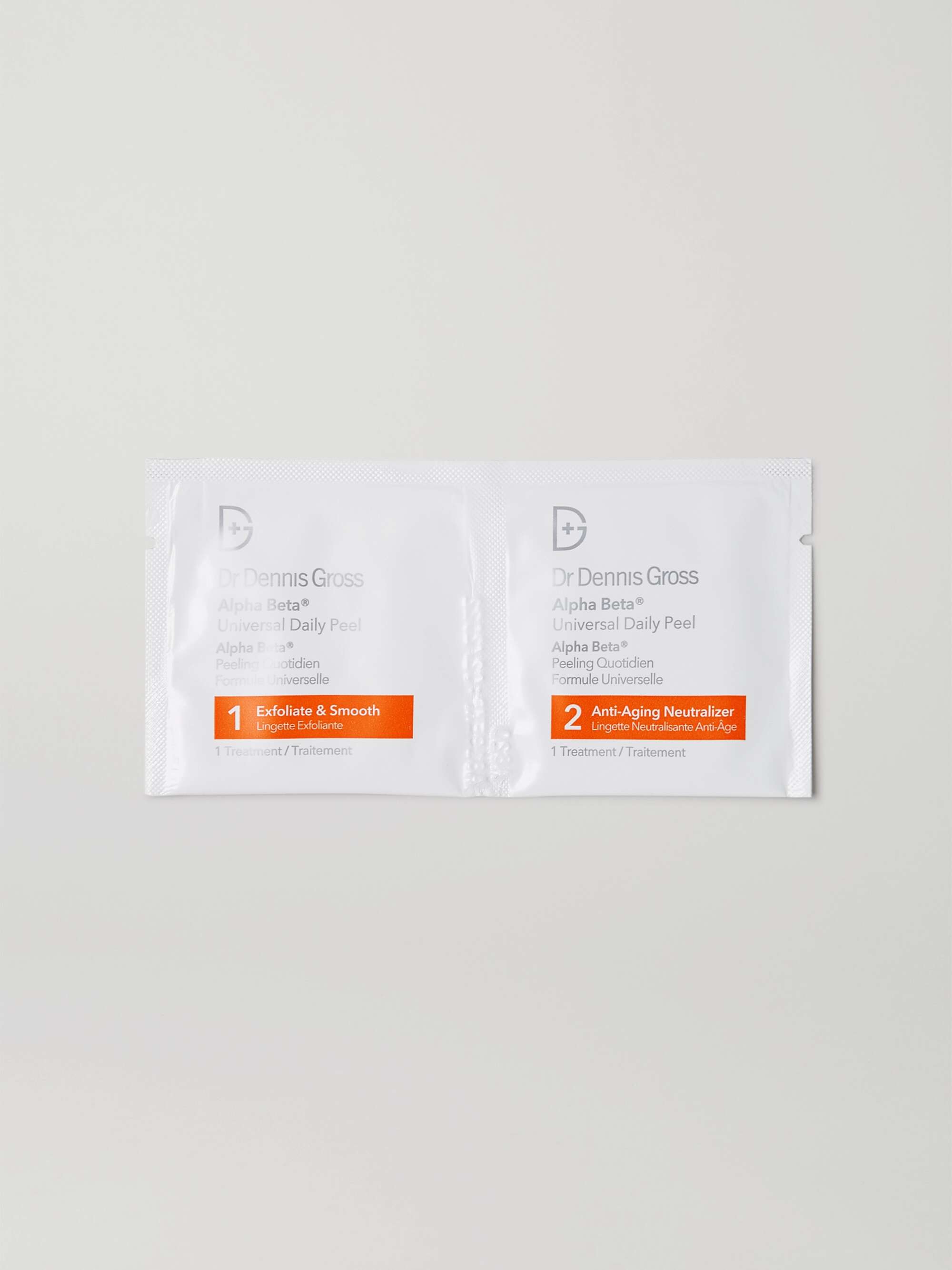 Peeling quotidien universel Alpha Beta, 30 jours DR. DENNIS GROSS