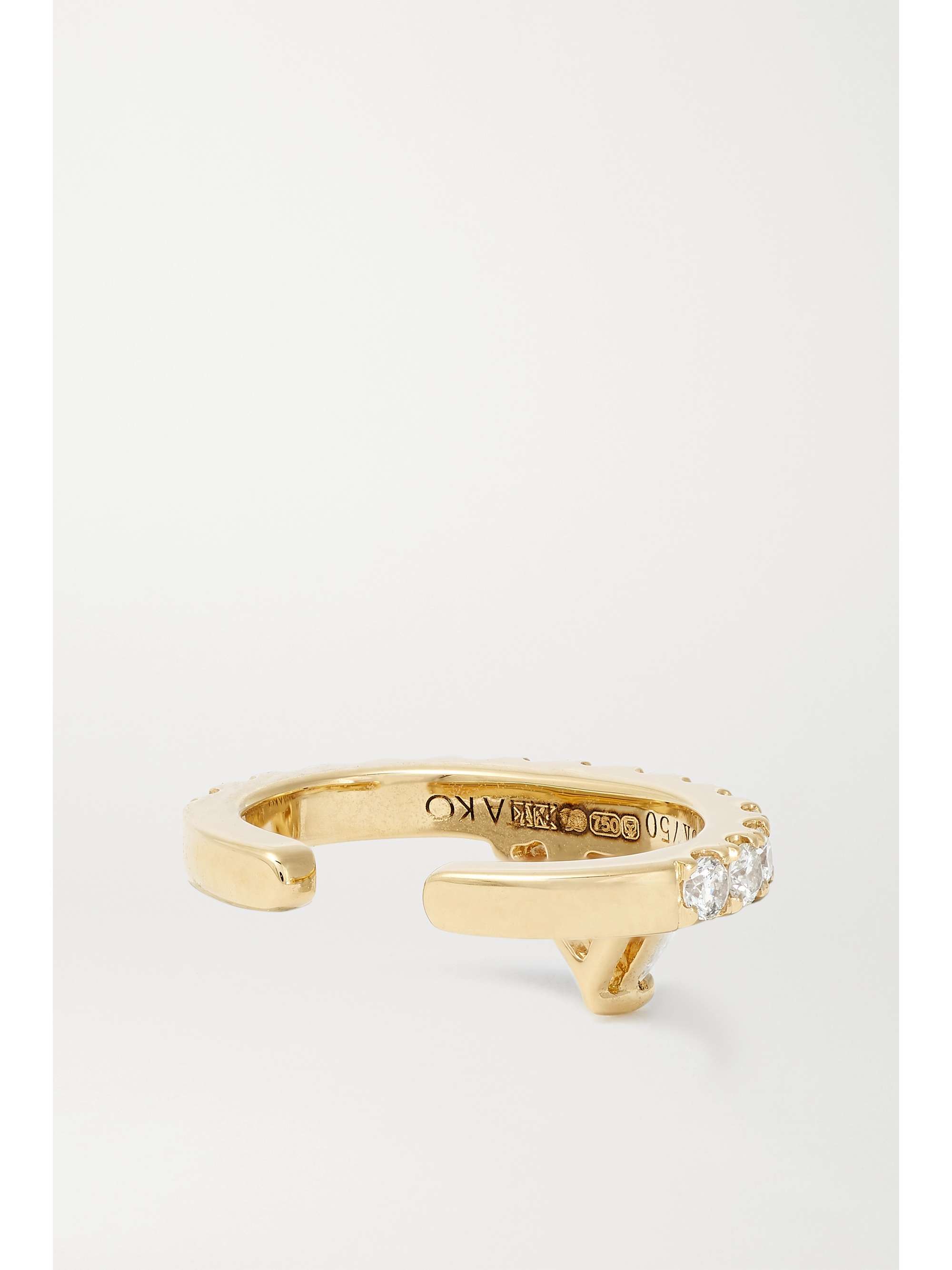 ANITA KO 18-karat gold diamond ear cuff