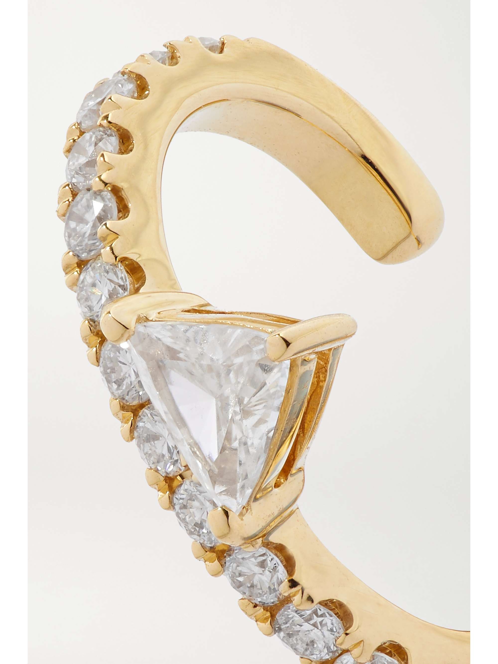 ANITA KO 18-karat gold diamond ear cuff