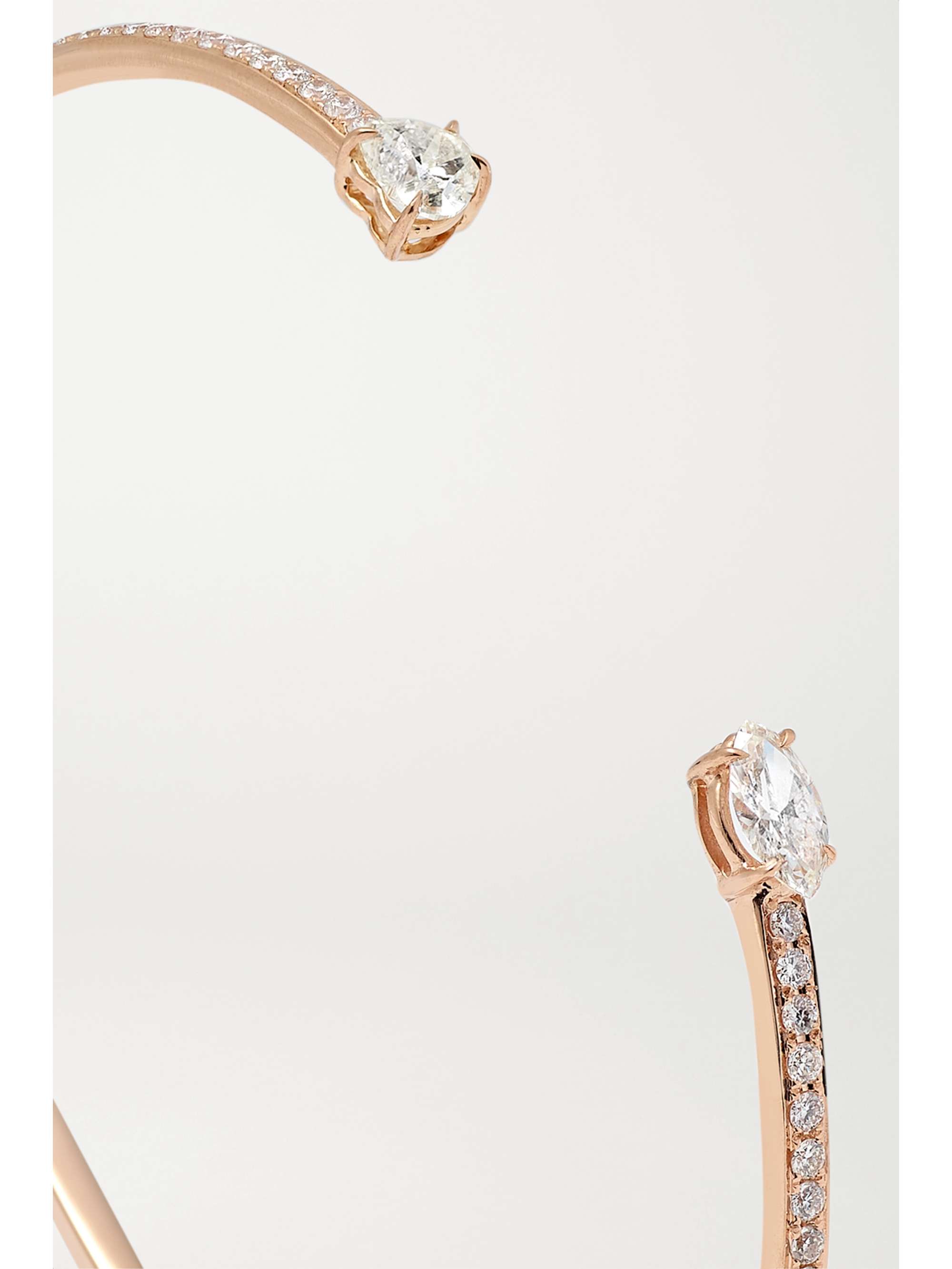 ANITA KO 18-karat rose gold diamond cuff