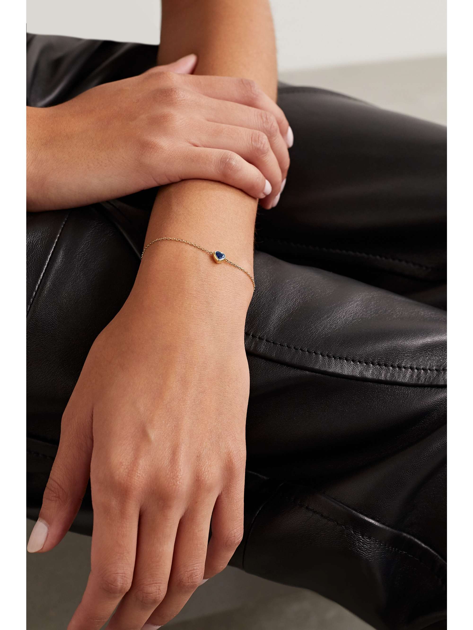 ANITA KO 18-karat gold sapphire bracelet