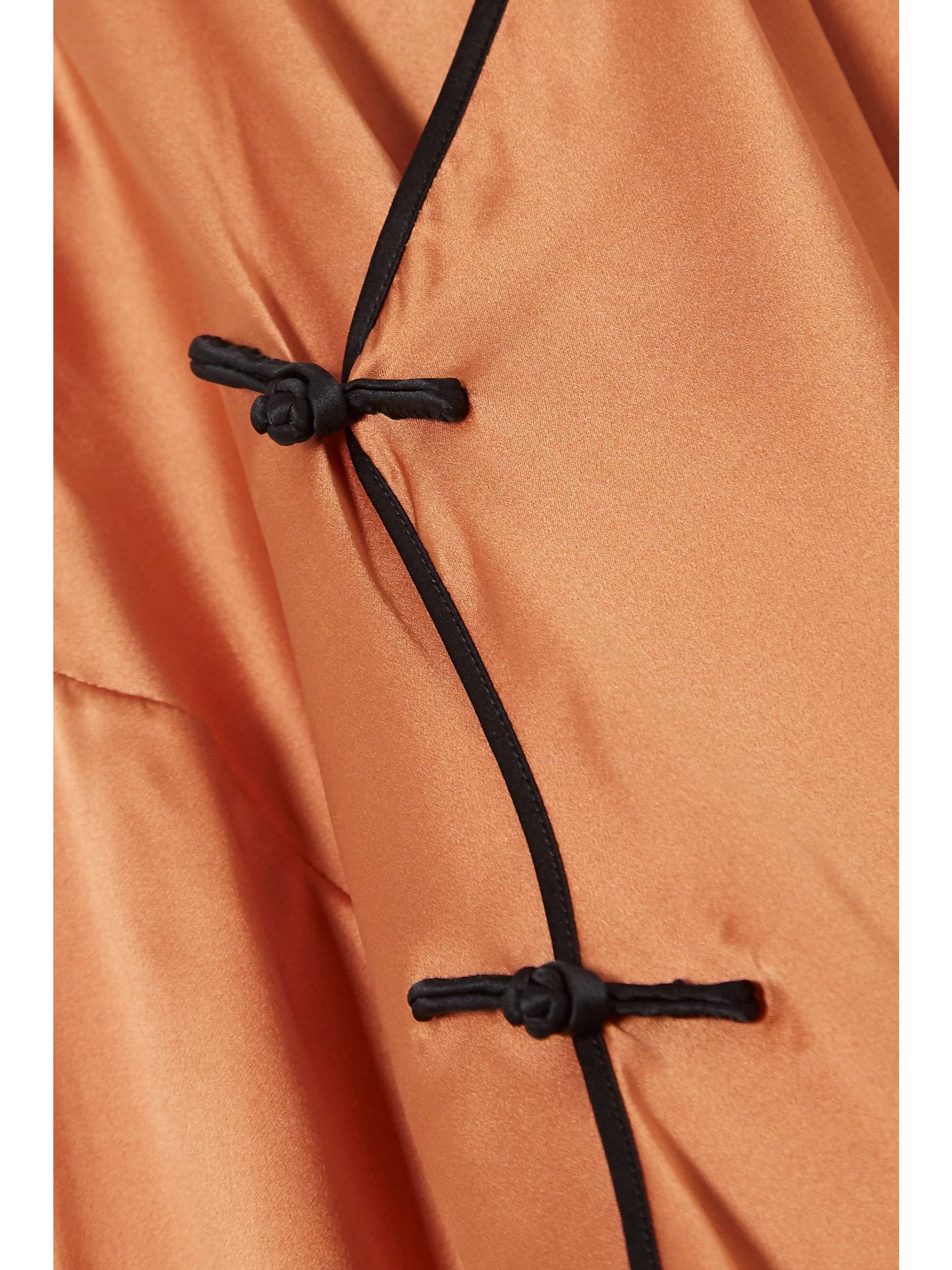 OLIVIA VON HALLE Harlow silk-satin pajama set