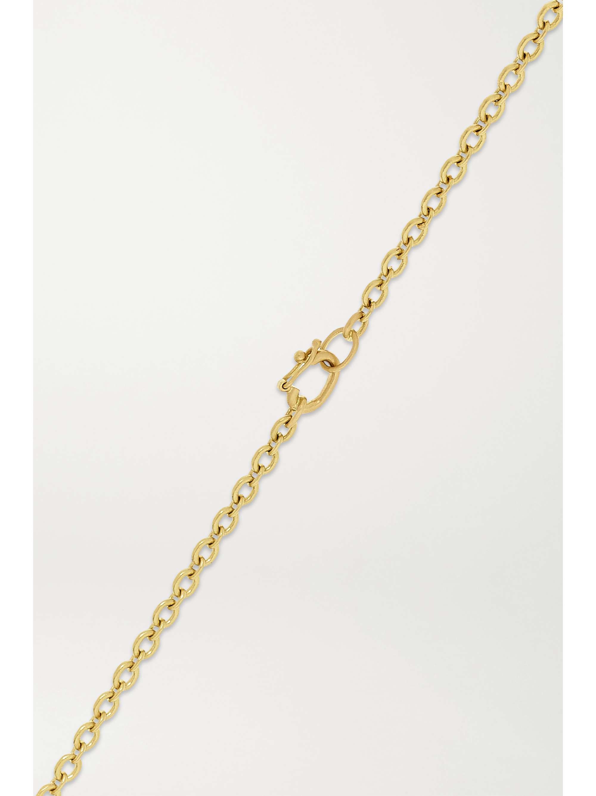 IRENE NEUWIRTH Love 18-karat gold necklace