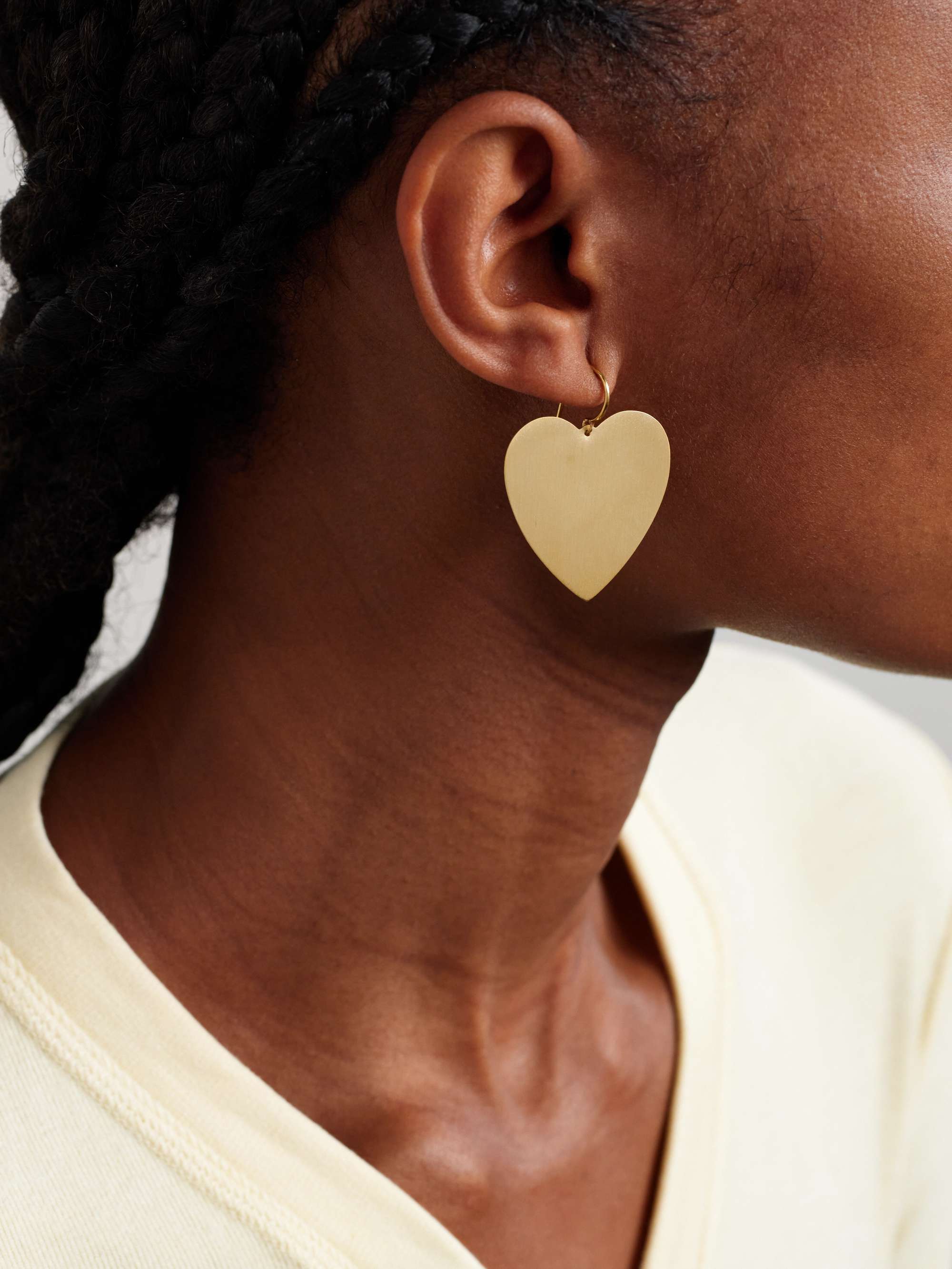 IRENE NEUWIRTH Love 18-karat gold earrings
