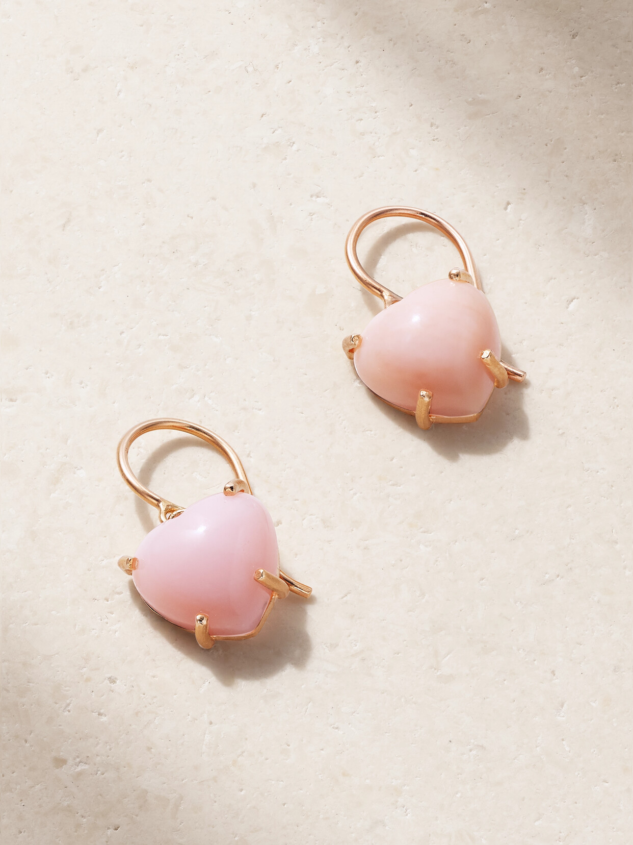Irene Neuwirth - Love 18-karat Rose Gold Opal Earrings - One size