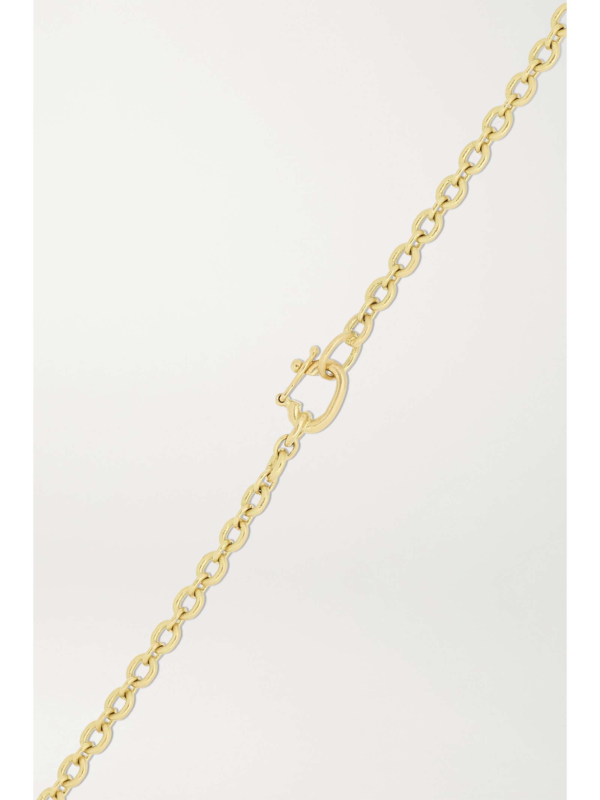 IRENE NEUWIRTH Love 18-karat gold opal necklace