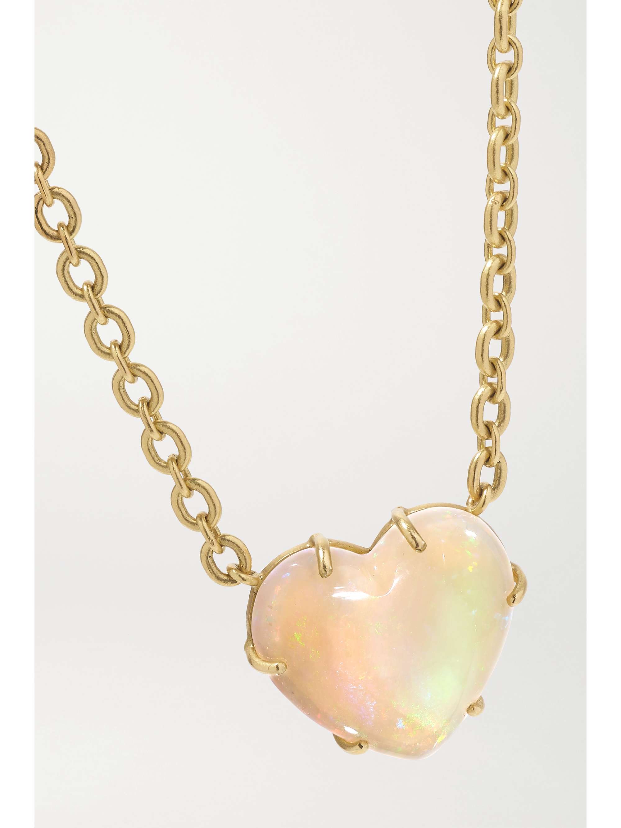 IRENE NEUWIRTH Love 18-karat gold opal necklace