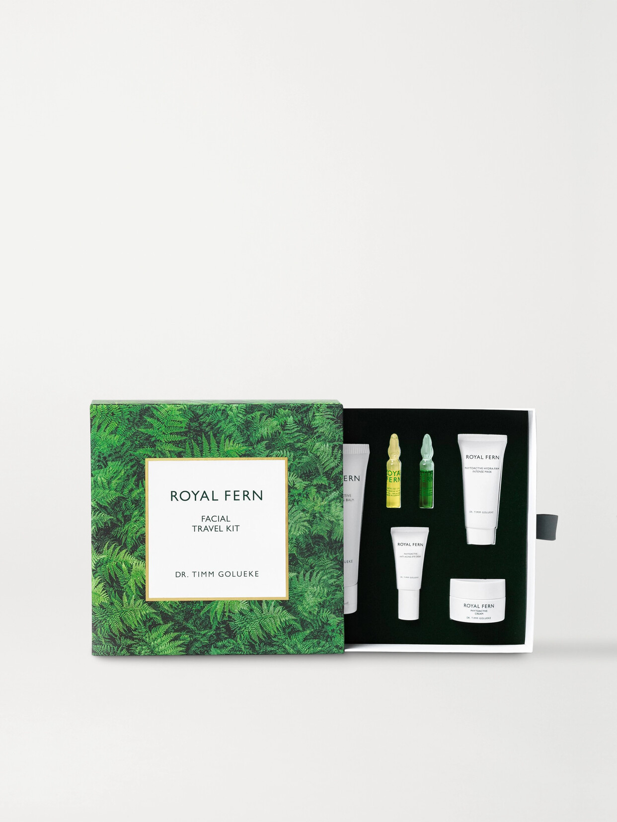 Royal Fern Facial Travel Kit In Colorless
