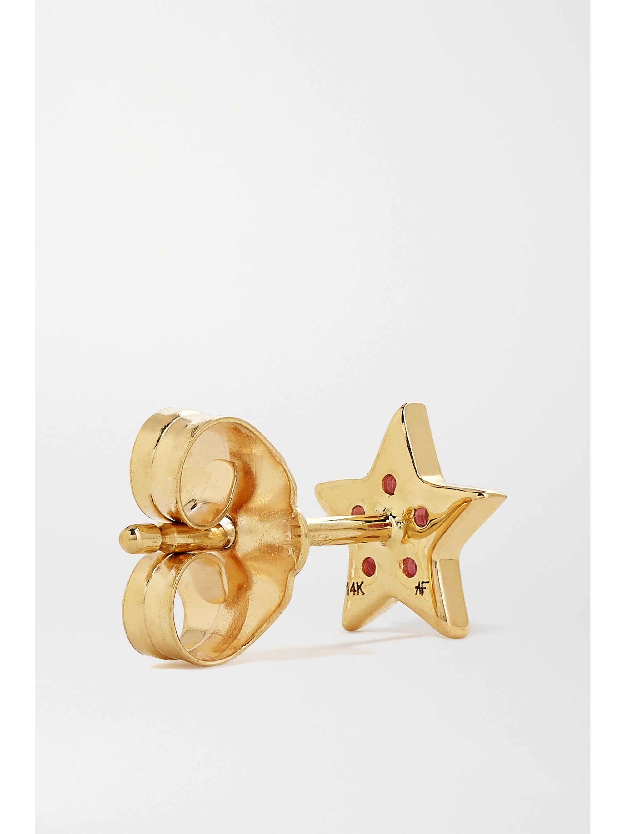 Gold 14-karat gold sapphire earring | ANDREA FOHRMAN | NET-A-PORTER