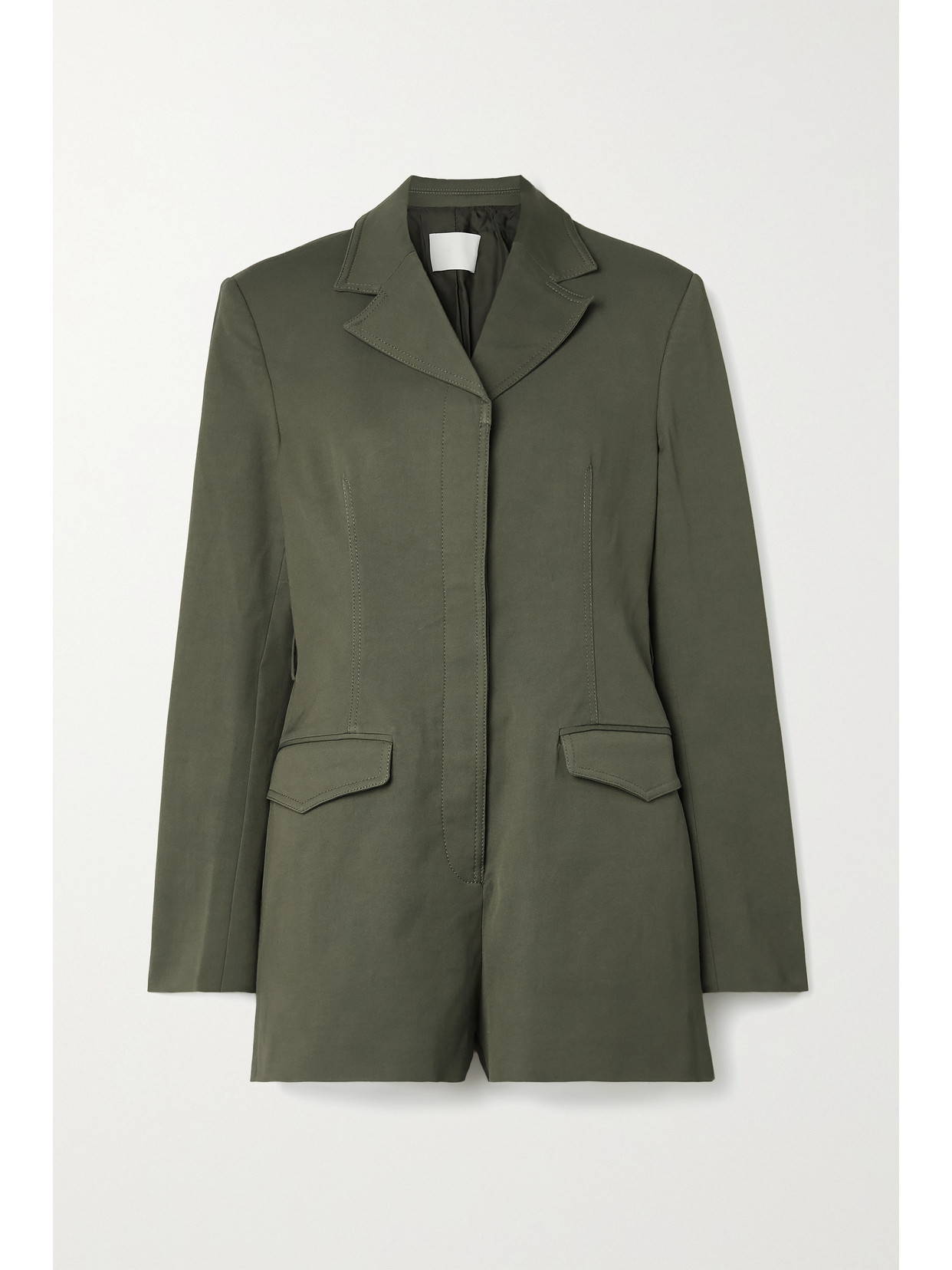 Dion Lee Drill Playsuit - Green