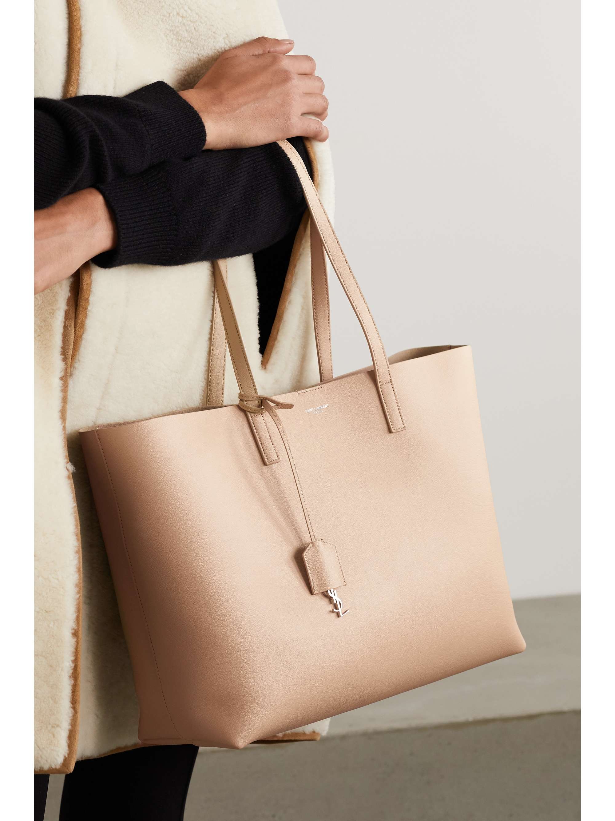 saint laurent east west tote review