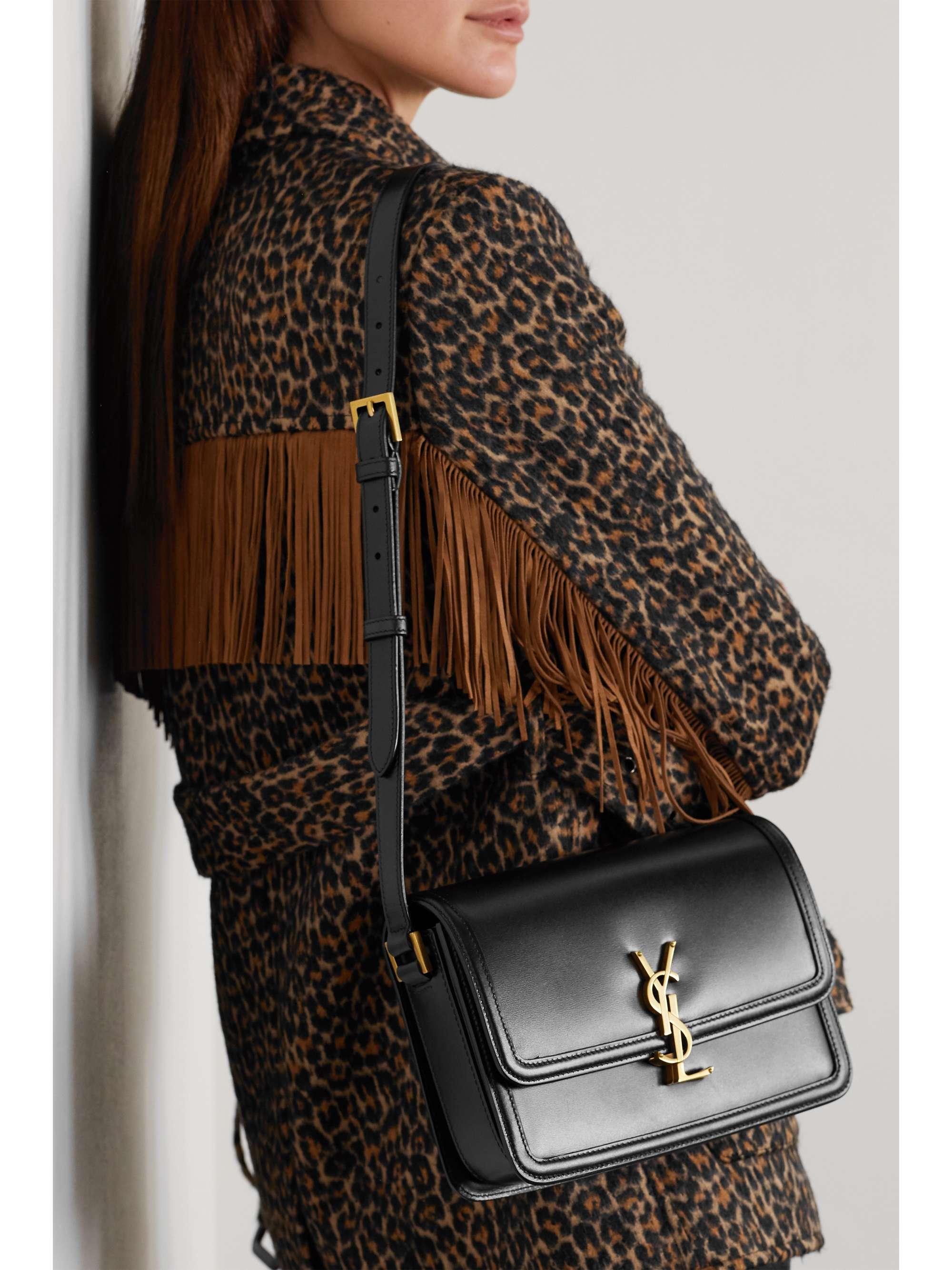 SAINT LAURENT Solferino medium leather shoulder bag