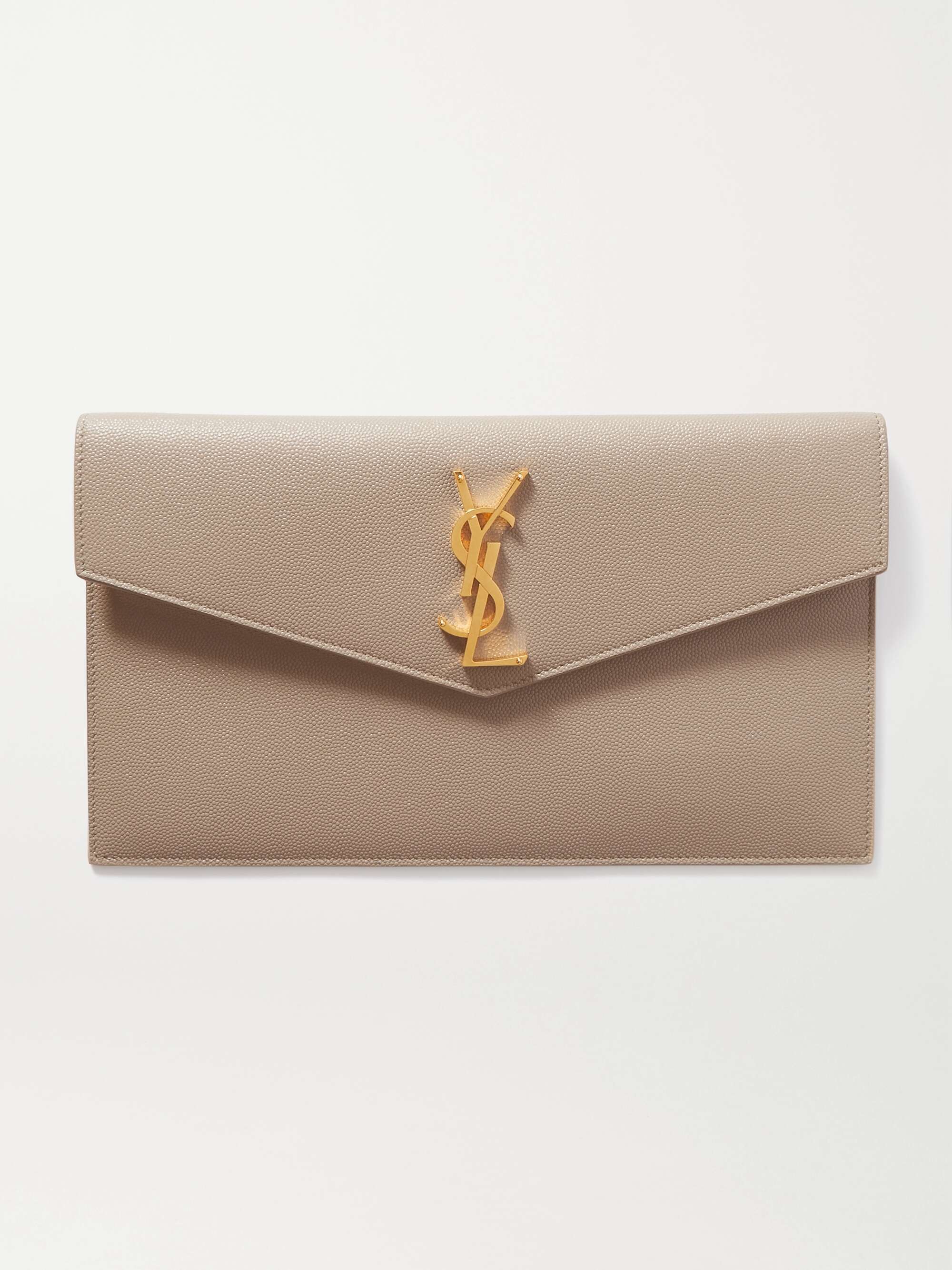 Saint Laurent Uptown Leather Clutch