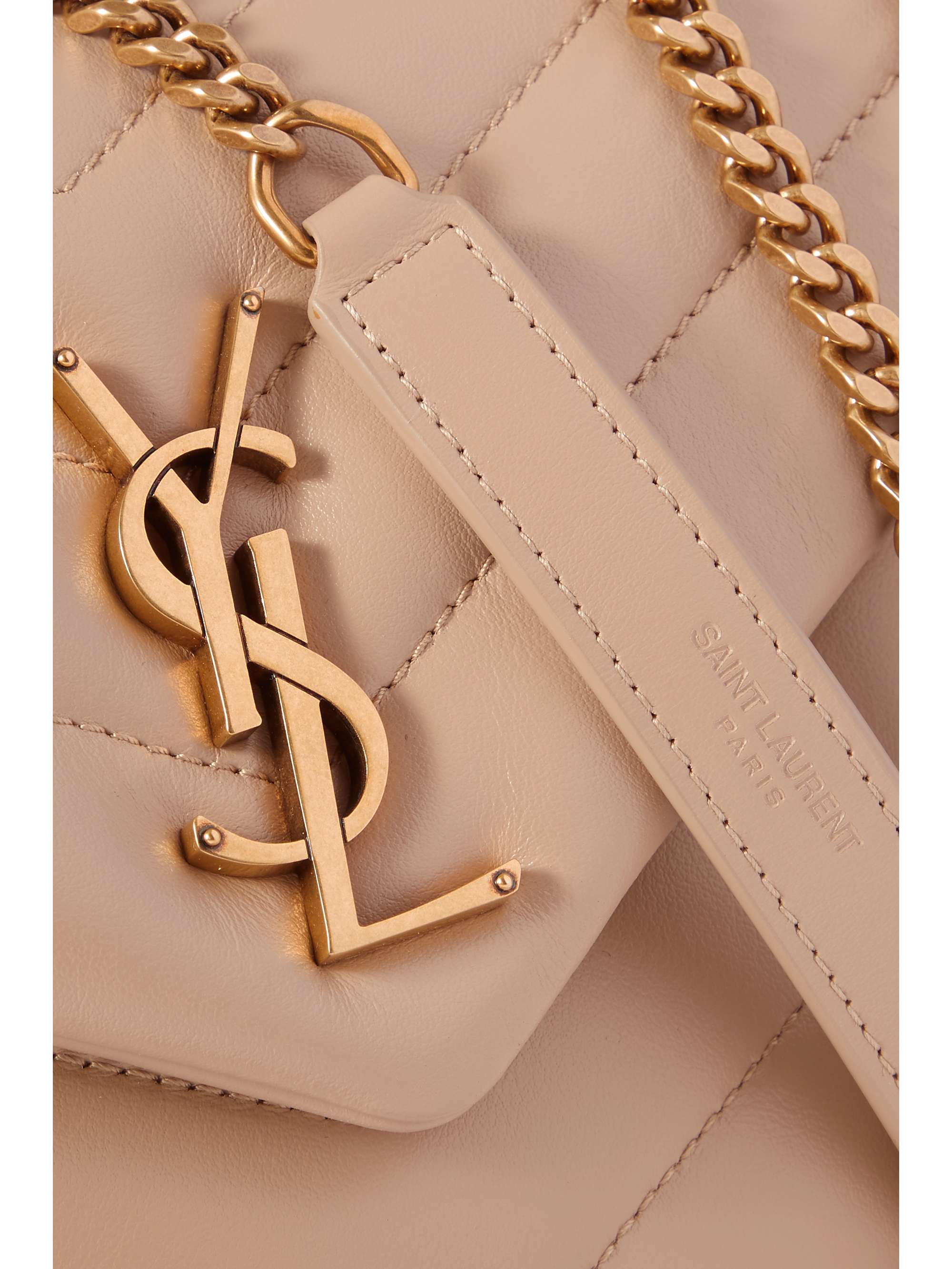 SAINT LAURENT Loulou small quilted leather shoulder bag NETAPORTER