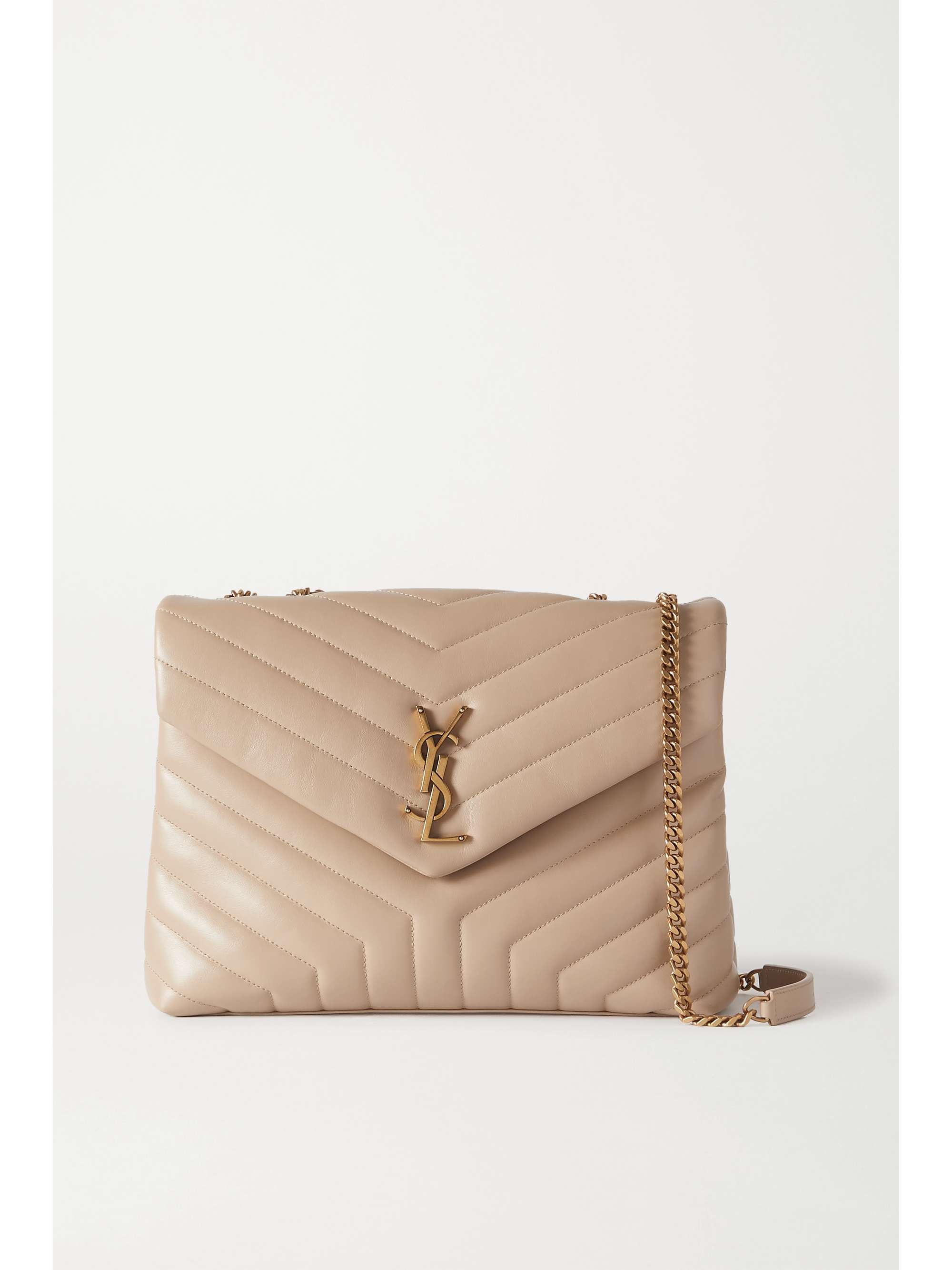 MEDIUM LOULOU IN QUILTED LEATHER, Saint Laurent