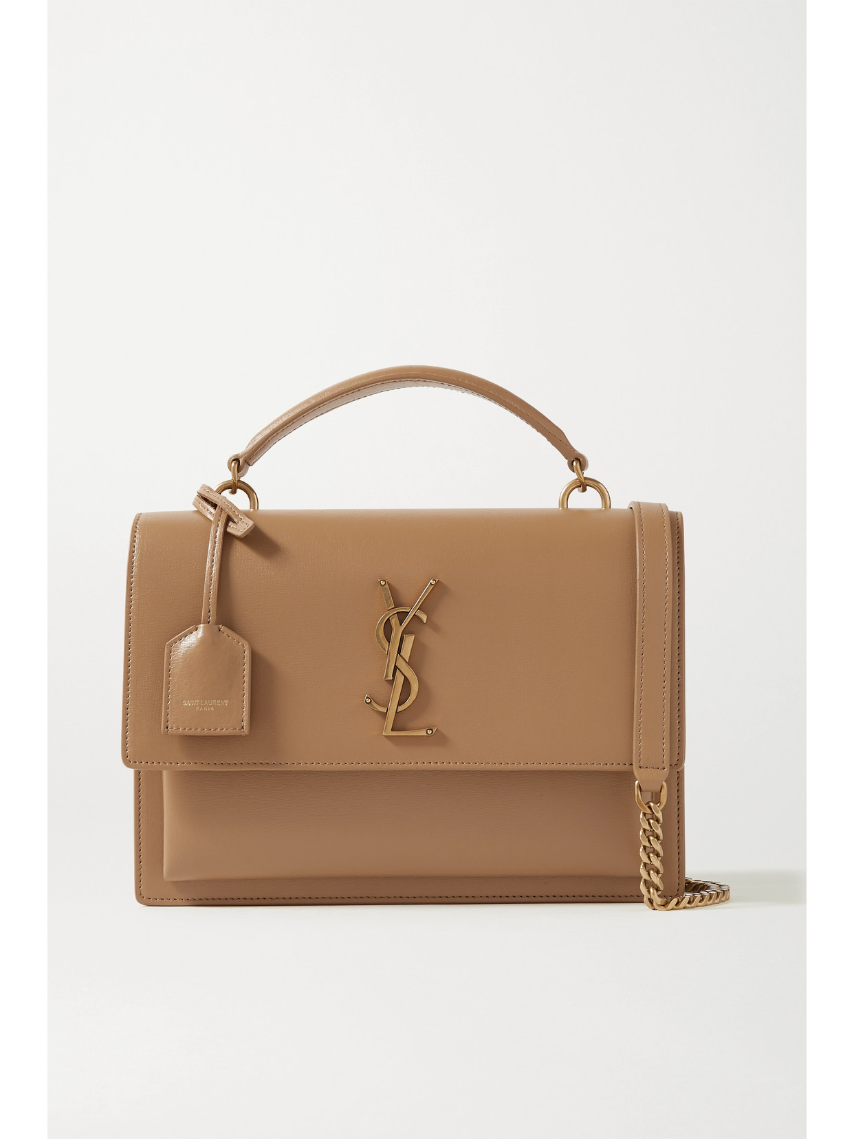 SAINT LAURENT SUNSET MEDIUM LEATHER SHOULDER BAG