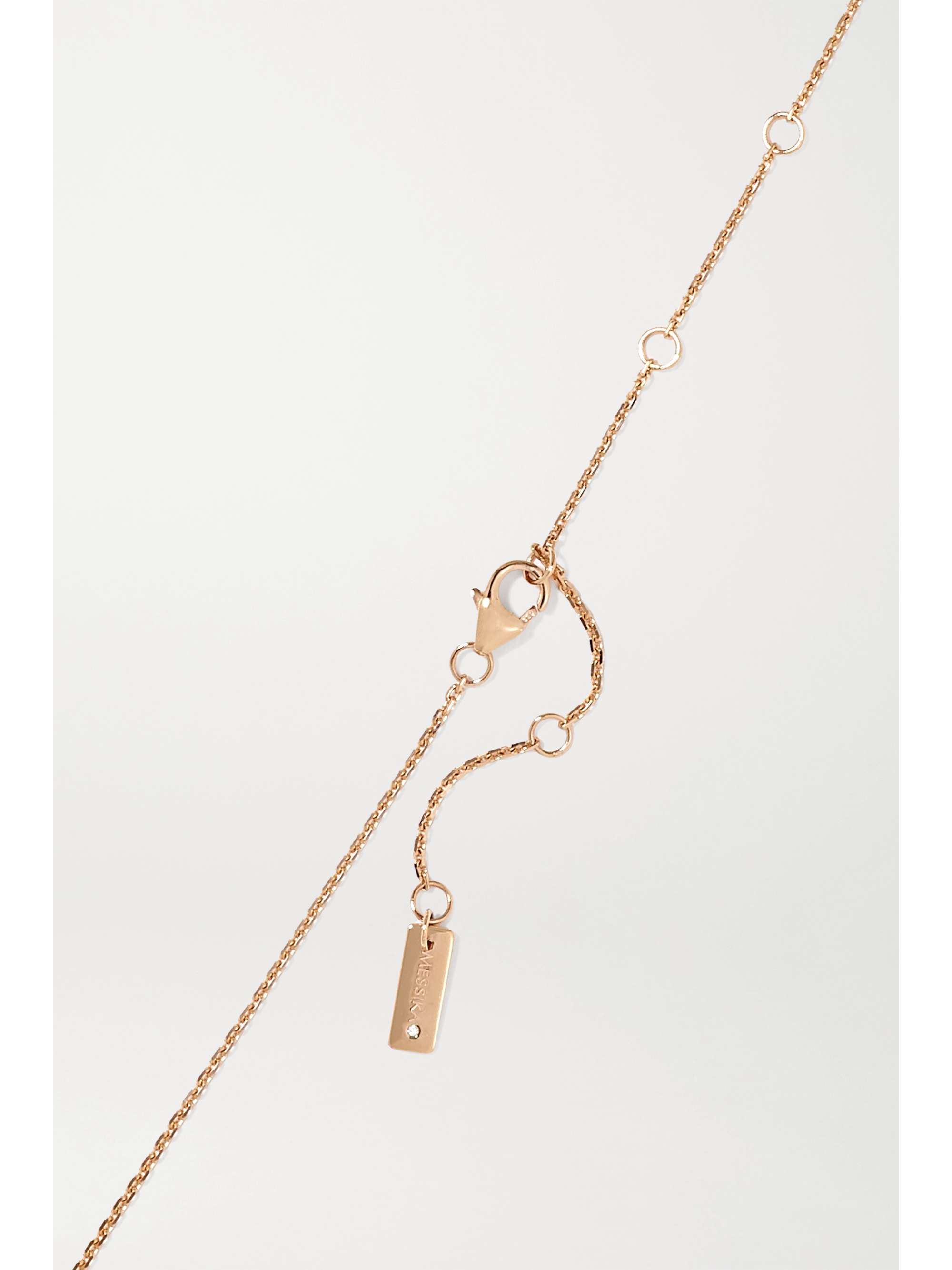 MESSIKA Baby Move 18-karat gold diamond necklace