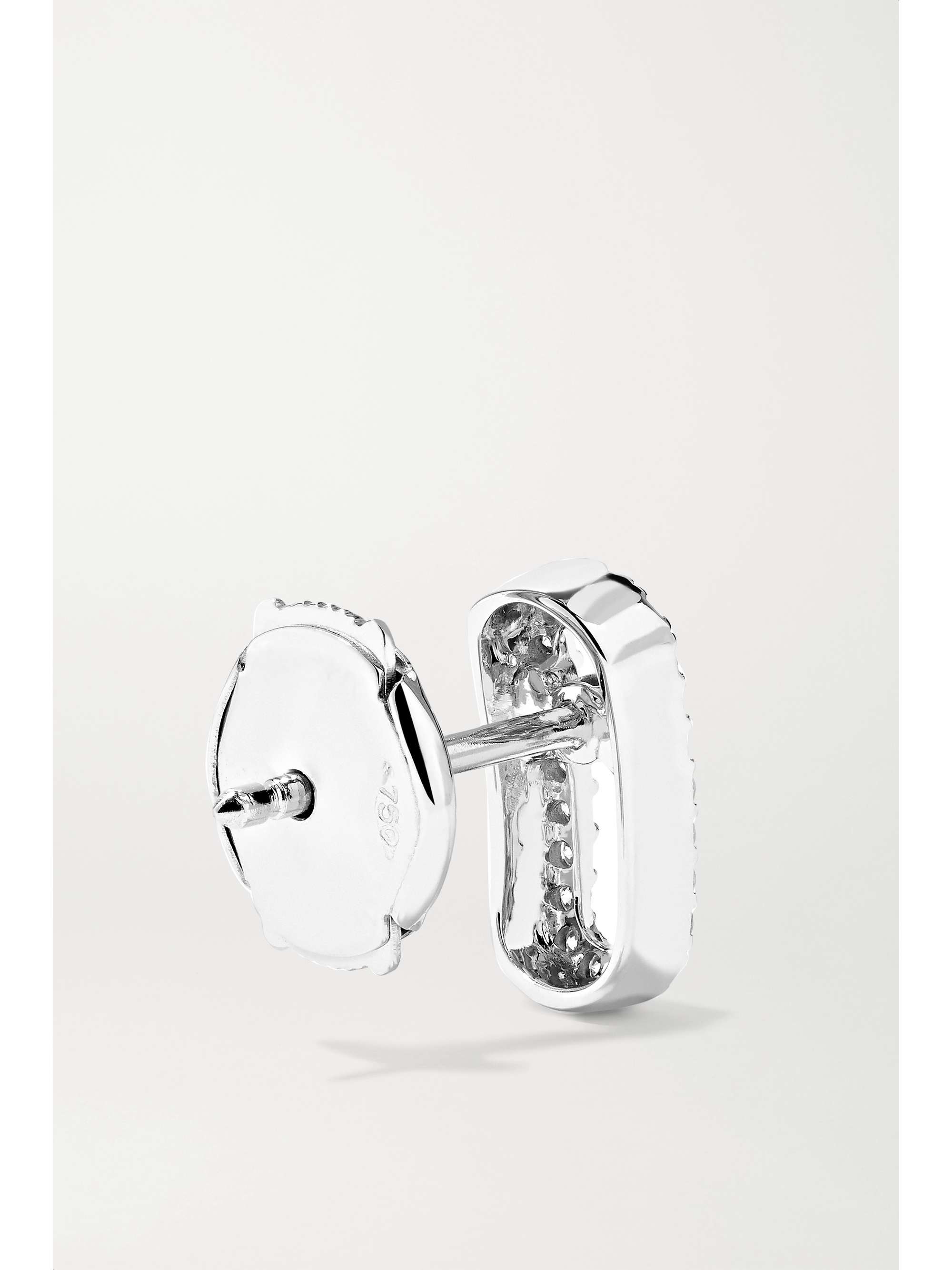 MESSIKA Move Uno 18-karat white gold diamond earrings