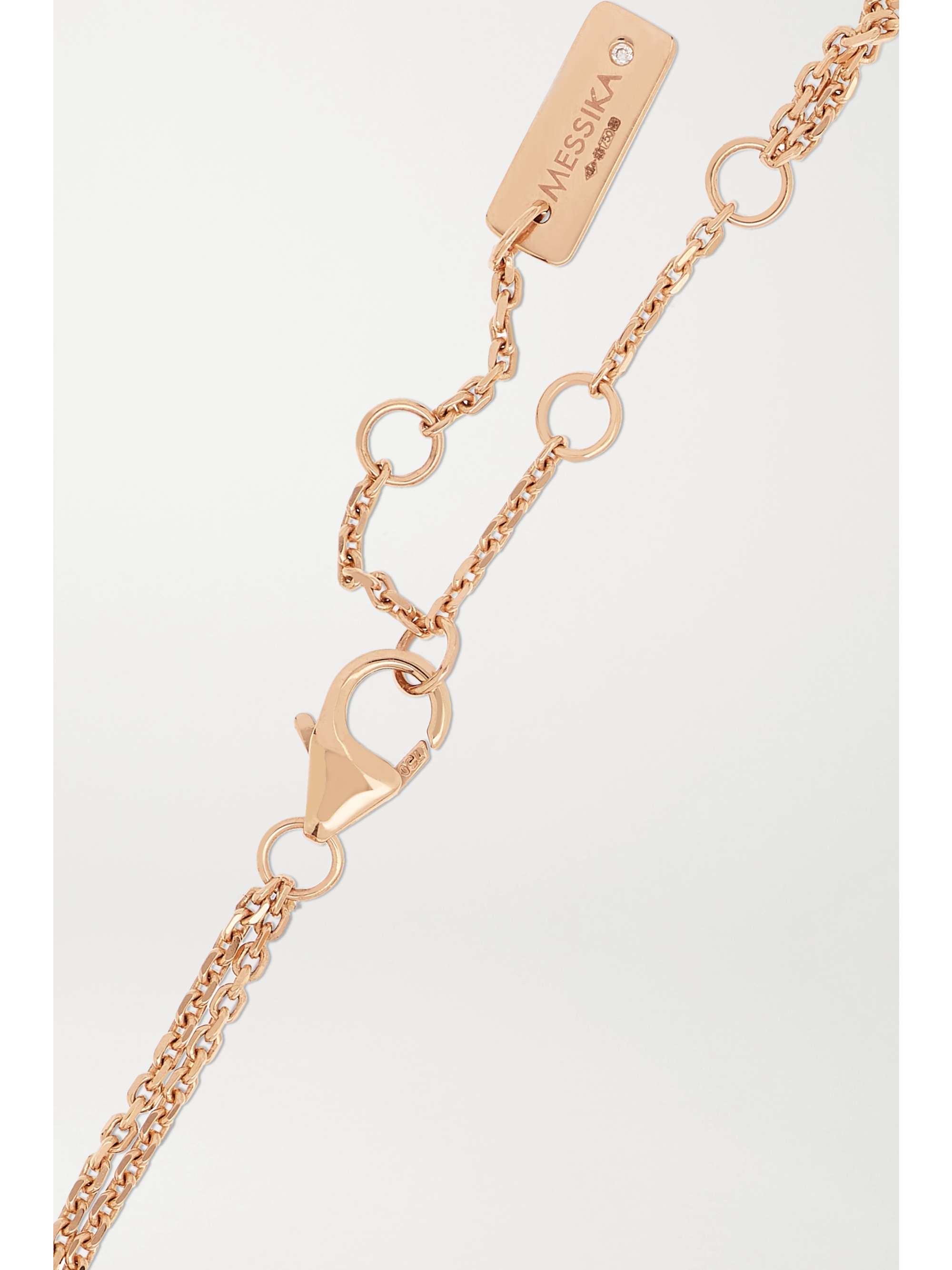 MESSIKA Move Classique 18-karat rose gold diamond bracelet