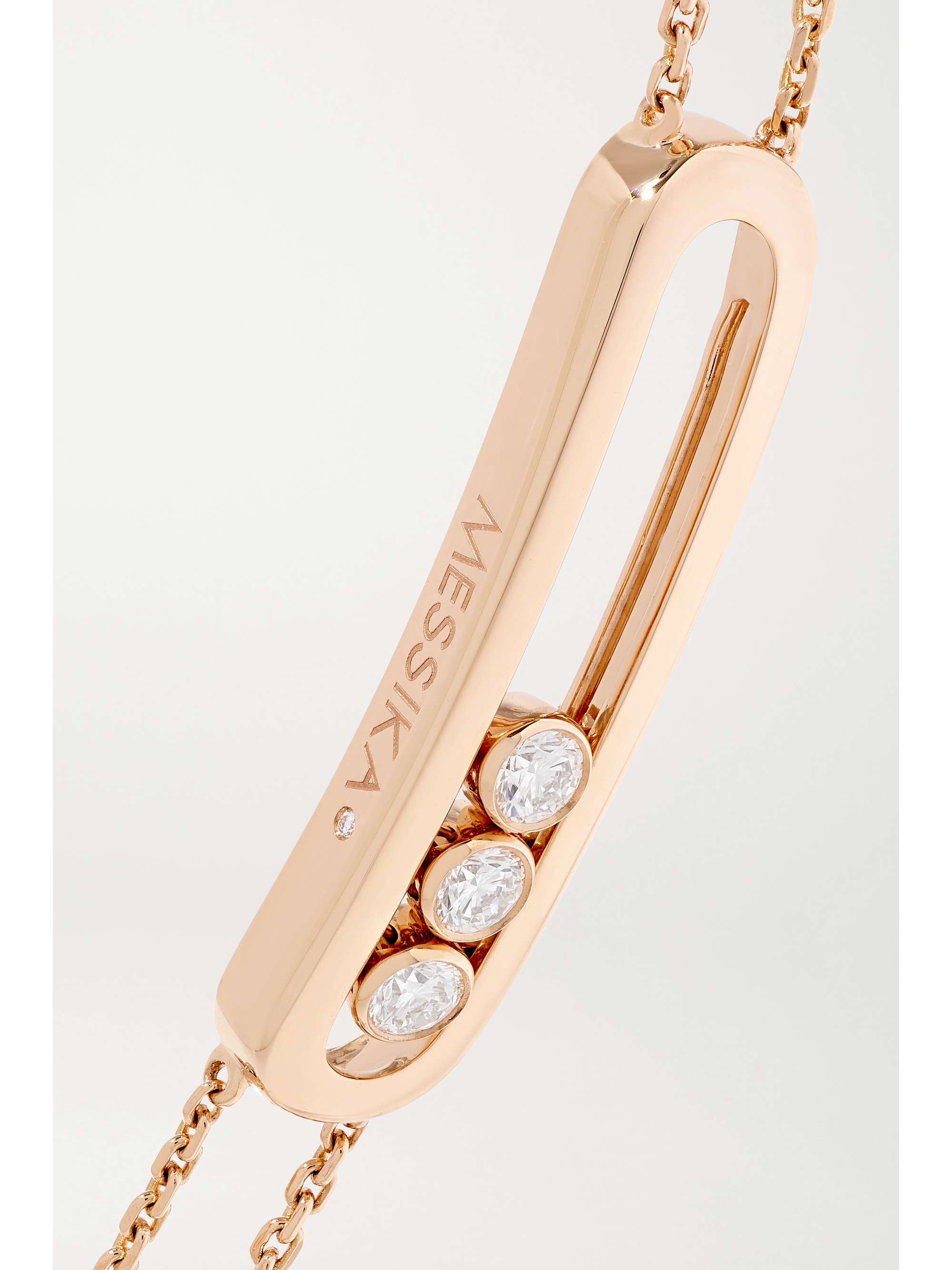 MESSIKA Move Classique 18-karat rose gold diamond bracelet