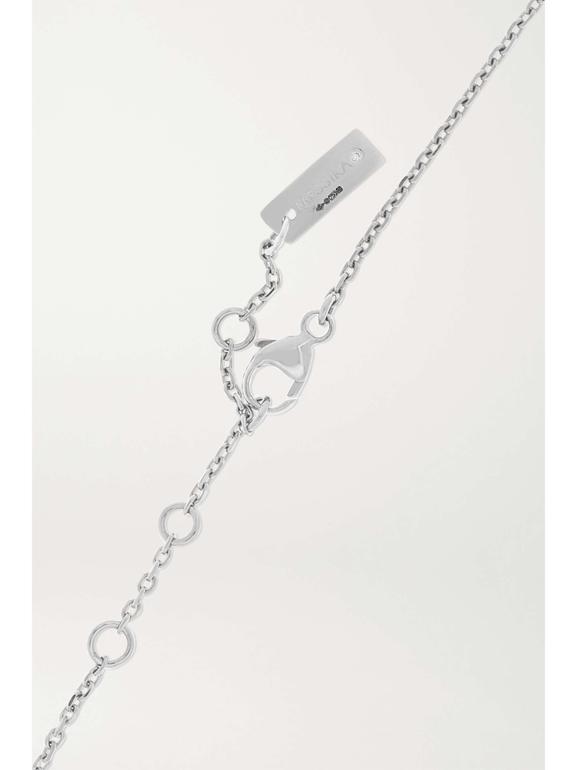 MESSIKA Baby Move 18-karat white gold diamond bracelet