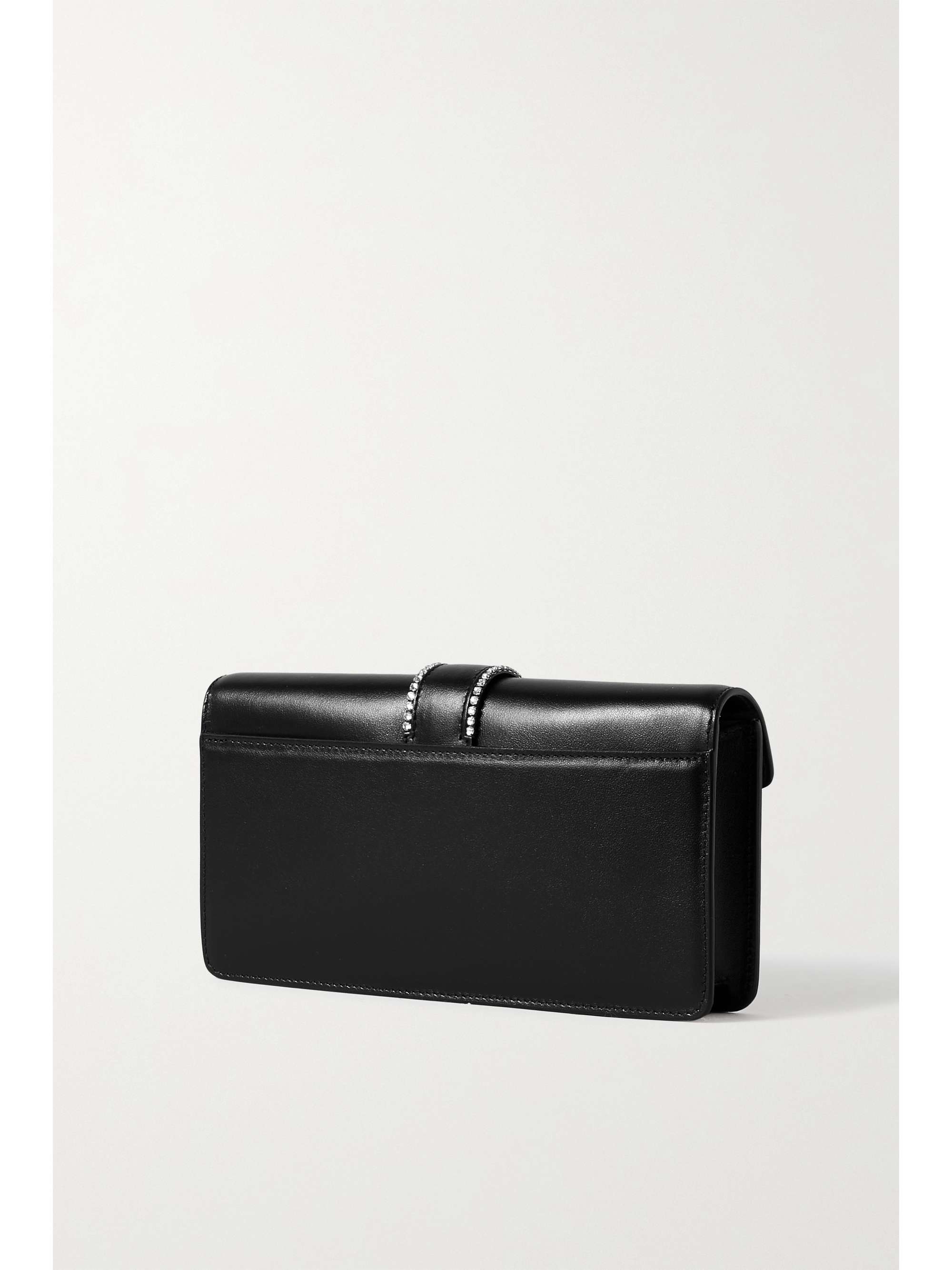 ROGER VIVIER Miss Vivier crystal-embellished leather shoulder bag